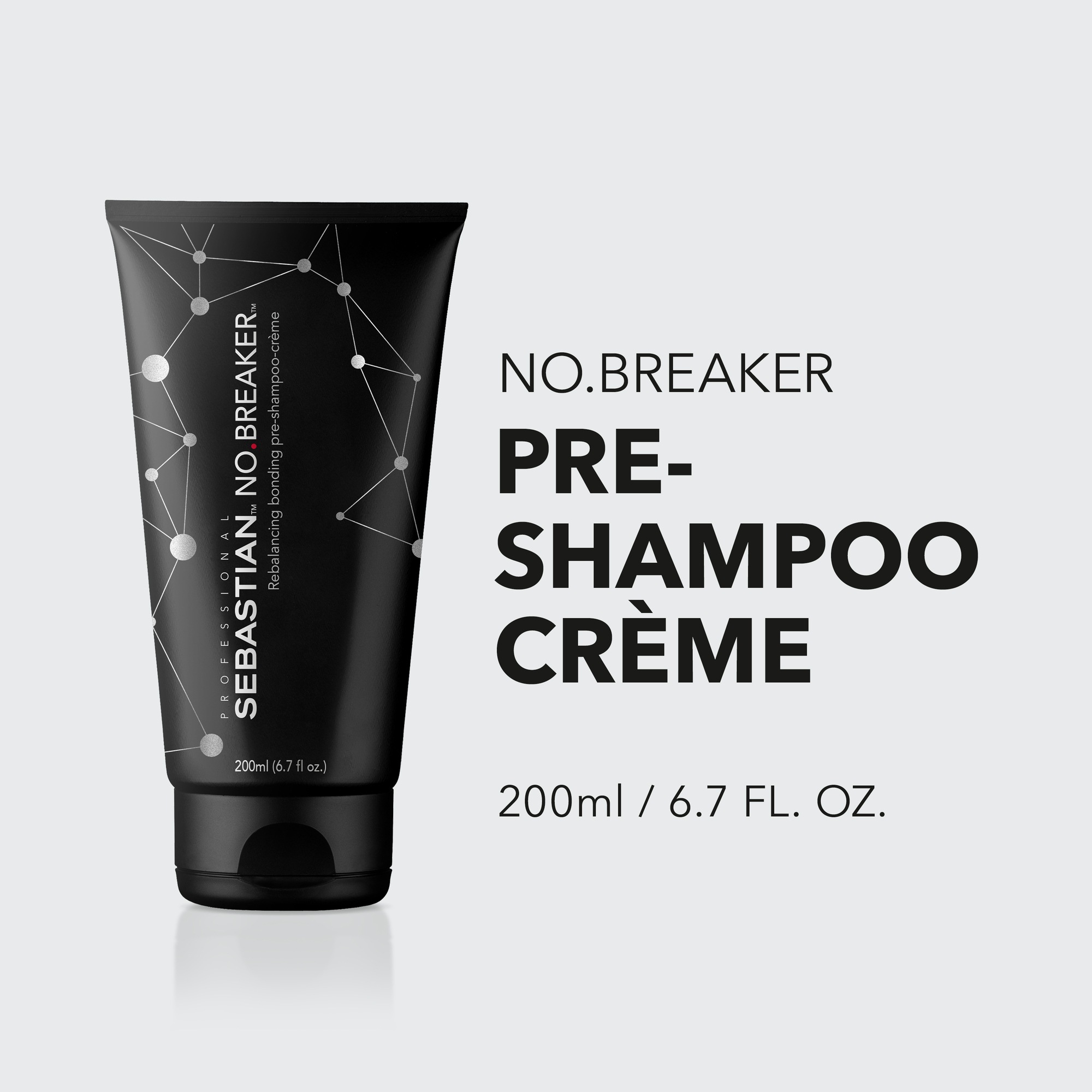 Sebastian Professional Haarshampoo »NoBreaker Pre-Shampoo« gegen Haarbruch, stärkt das Haar, ultimativer Glanz