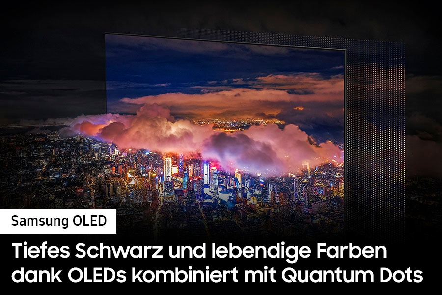 Samsung OLED-Fernseher »GQ55S90CAT«, 4K Ultra HD, Smart-TV, Neural Quantum Prozessor 4K,LaserSlim Design,Gaming Hub