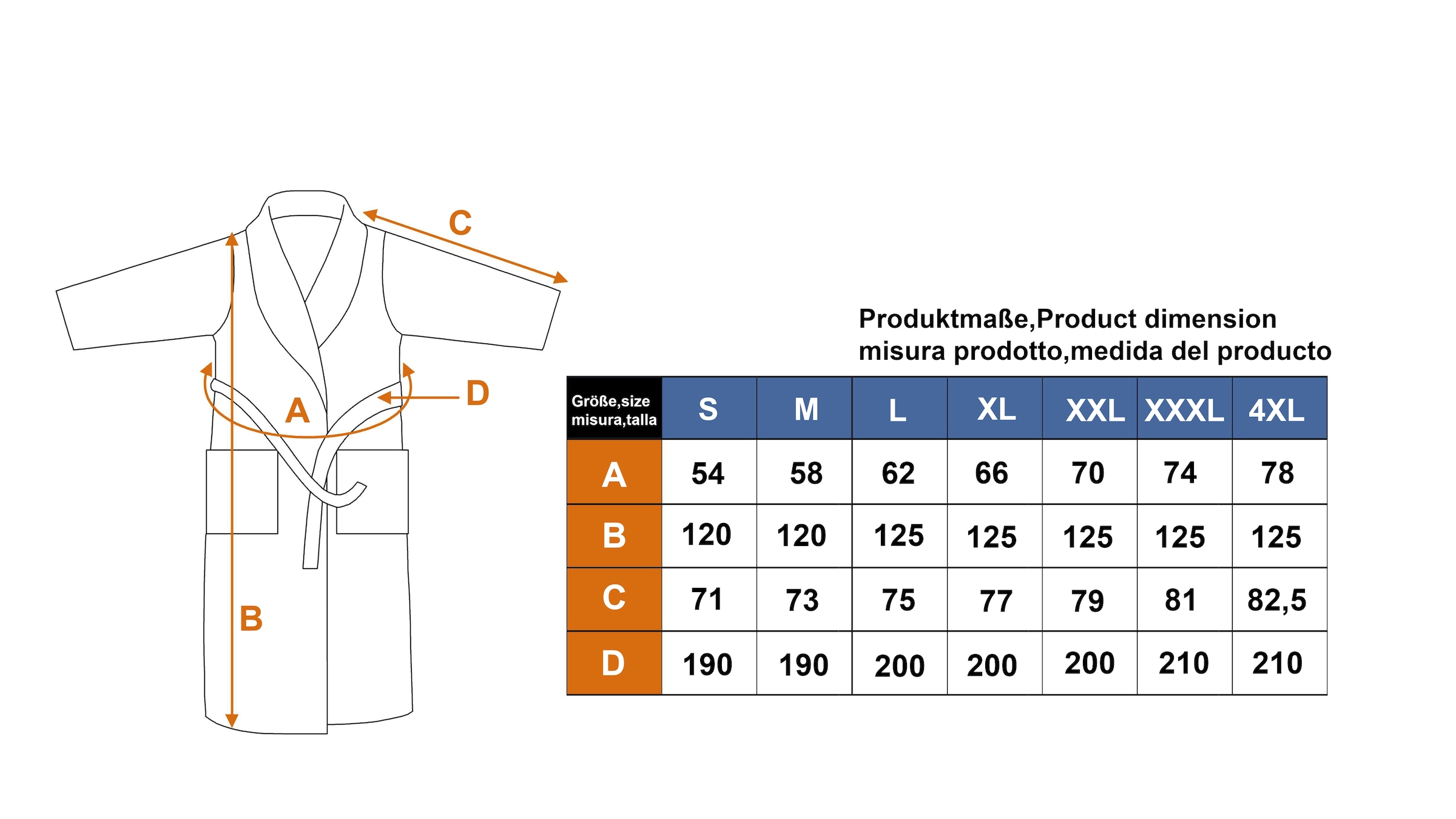 Bruno Banani Herrenbademantel »Clement«, (1 St.), 100% Baumwolle, einfarbig, glänzende Streifen-Bordüre, Taschen, S-4XL