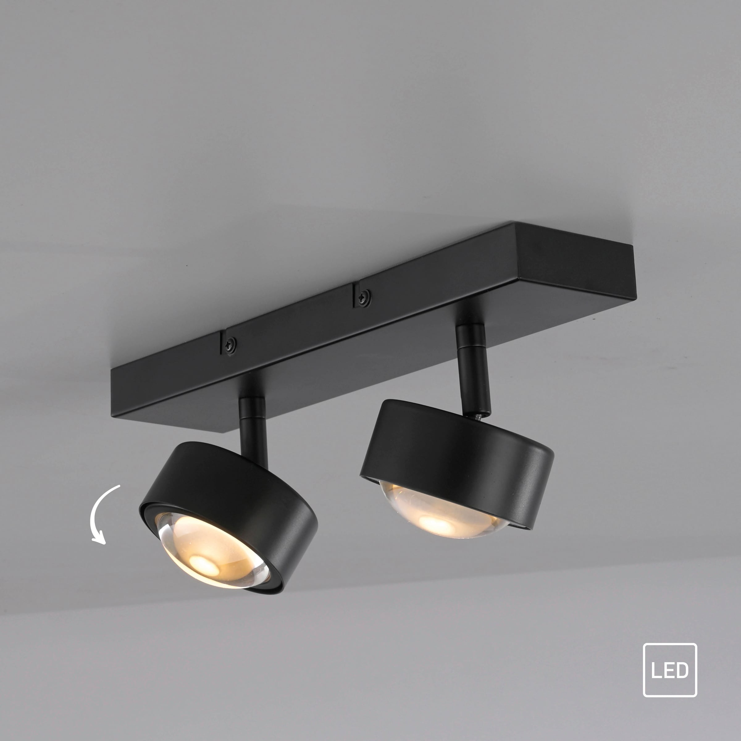 SCHÖNER WOHNEN-Kollektion LED Deckenleuchte »KULU« GX53 1 Stk. Warmweiß SCHÖNER WOHNEN Kollektion, dreh- und schwenkbar