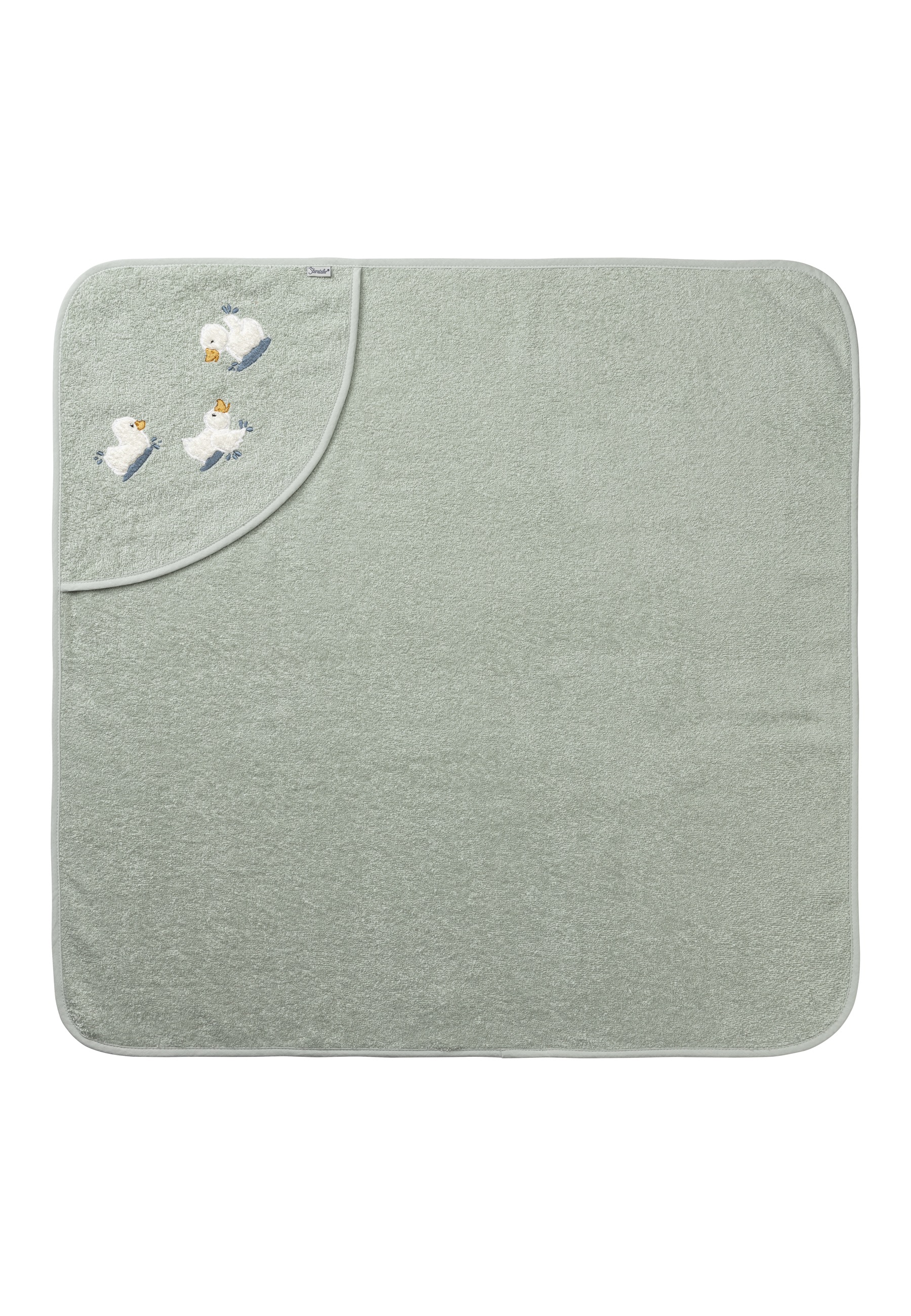 Sterntaler® Kapuzenhandtuch »Kapuzenbadetuch 80x80 cm ENTE Edda«, (1 St.)