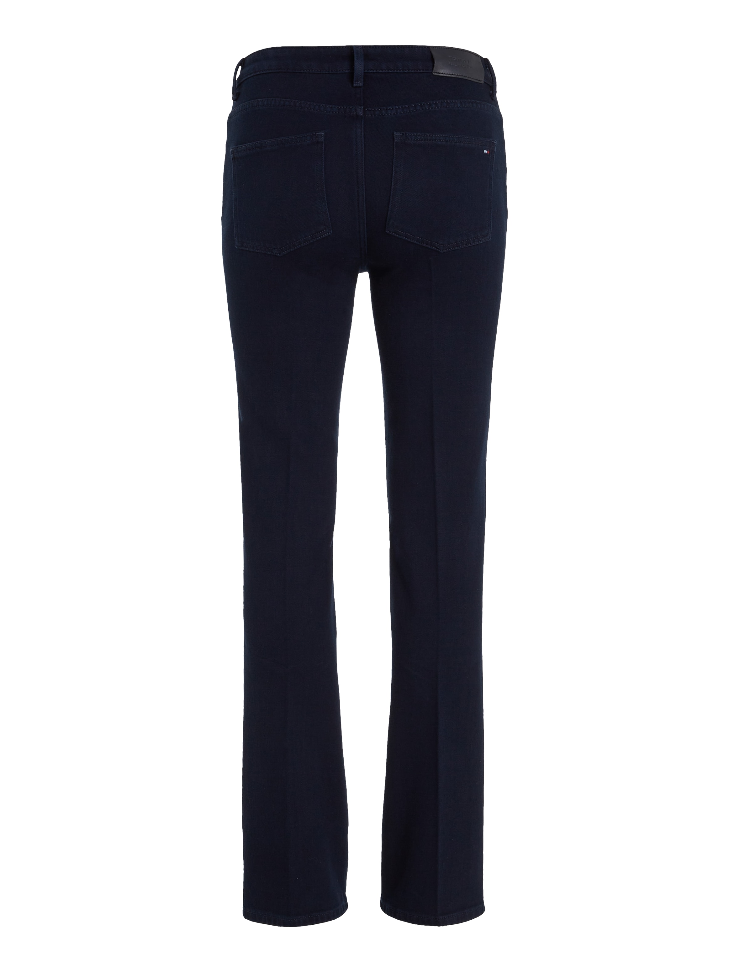 Tommy Hilfiger Bootcut-Jeans »BOOTCUT RW BEA«, mit Leder-Badge