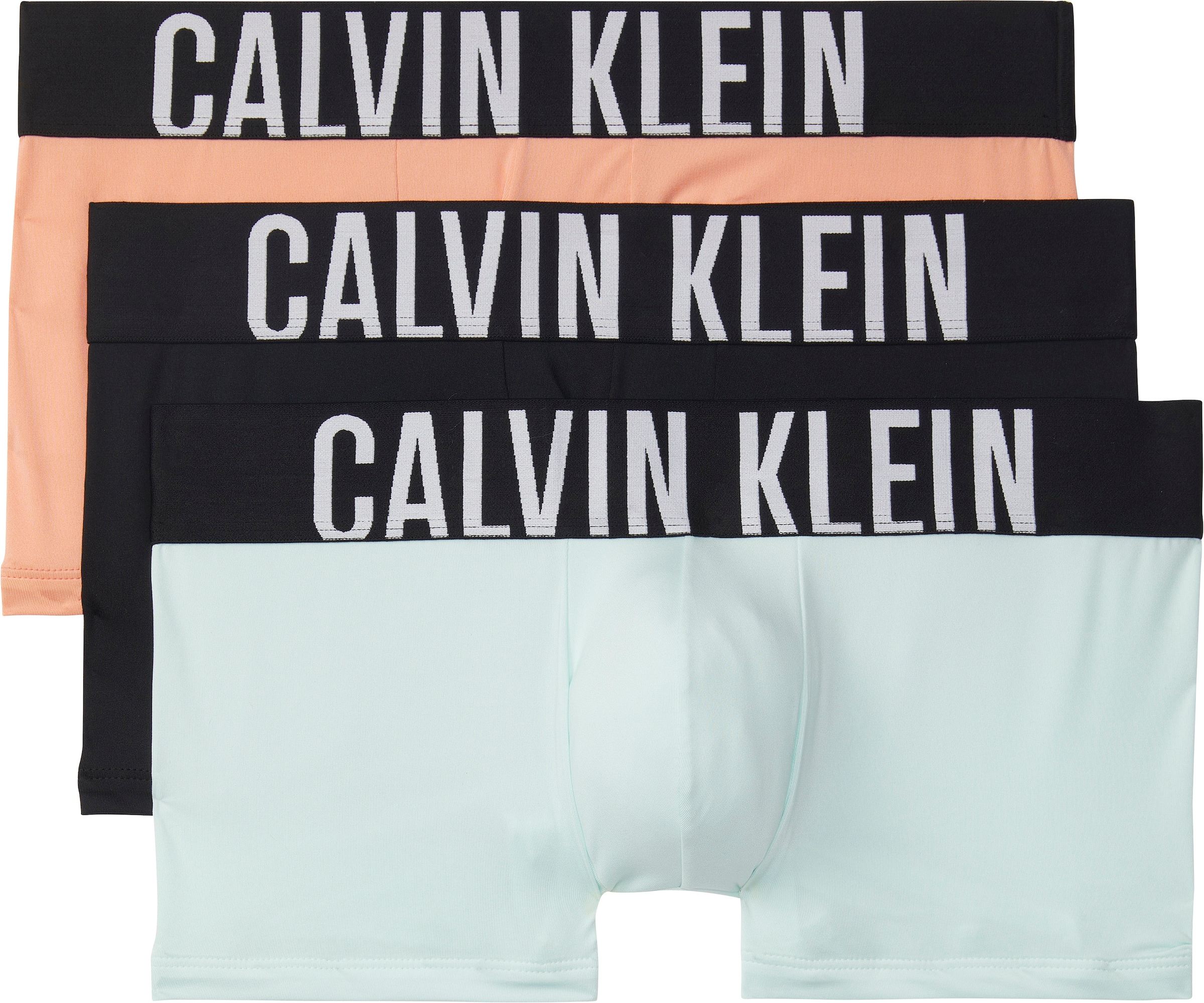 Calvin Klein Underwear Trunk »LOW RISE TRUNK 3PK«, (Packung, 3 St., 3er-Pack), mit Logobund