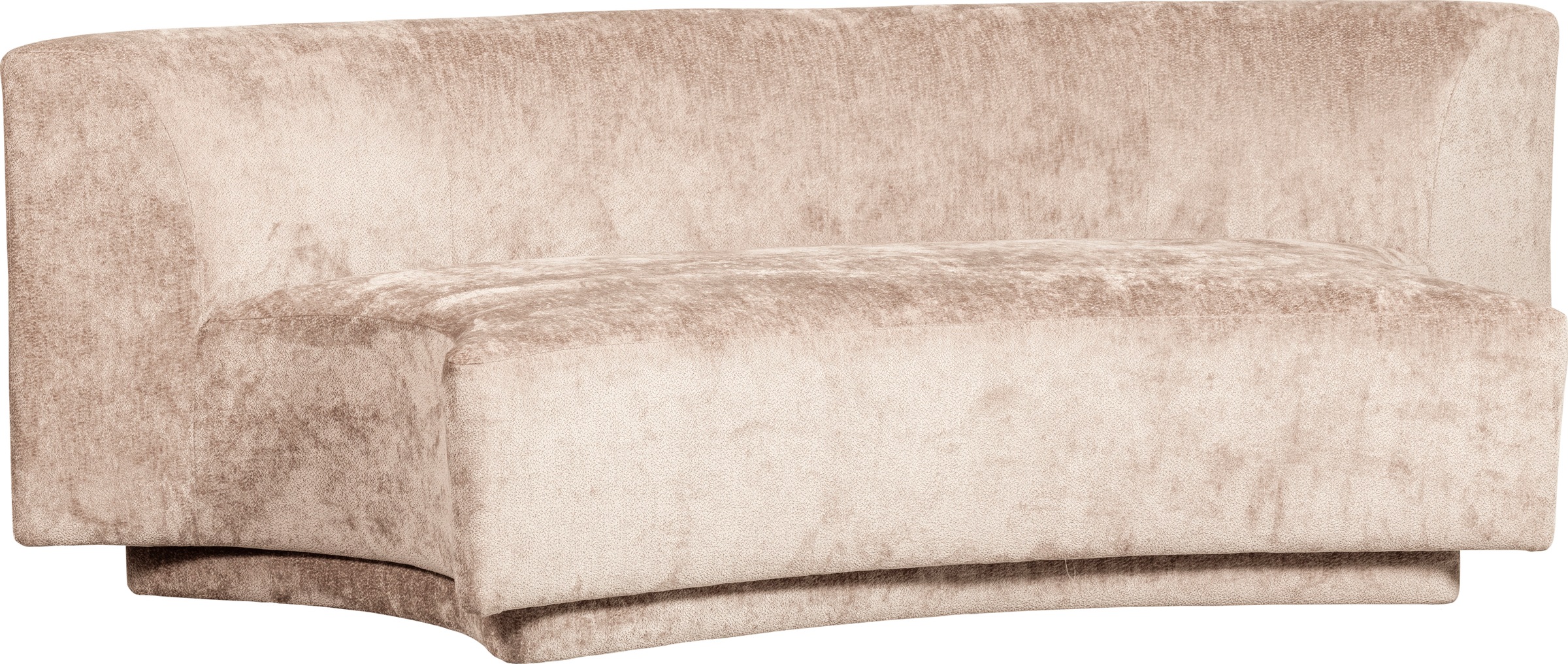 WOOOD 2-Sitzer »Popular«, frei im Raum stellbar, mit grobem Chenille gefüttert, Breite 215 cm