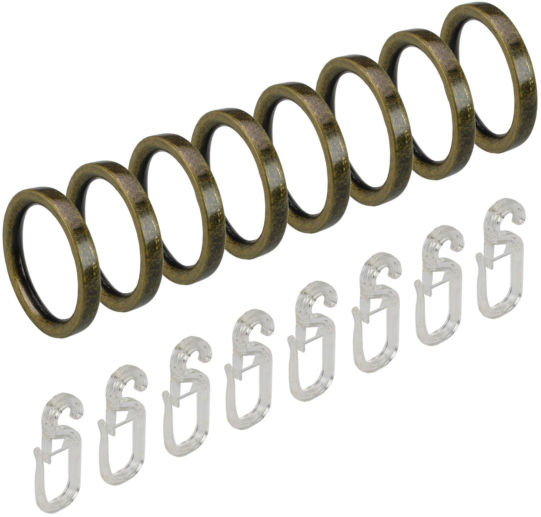 Liedeco Gardinenring für Gardinenstangen Ø 16 mm