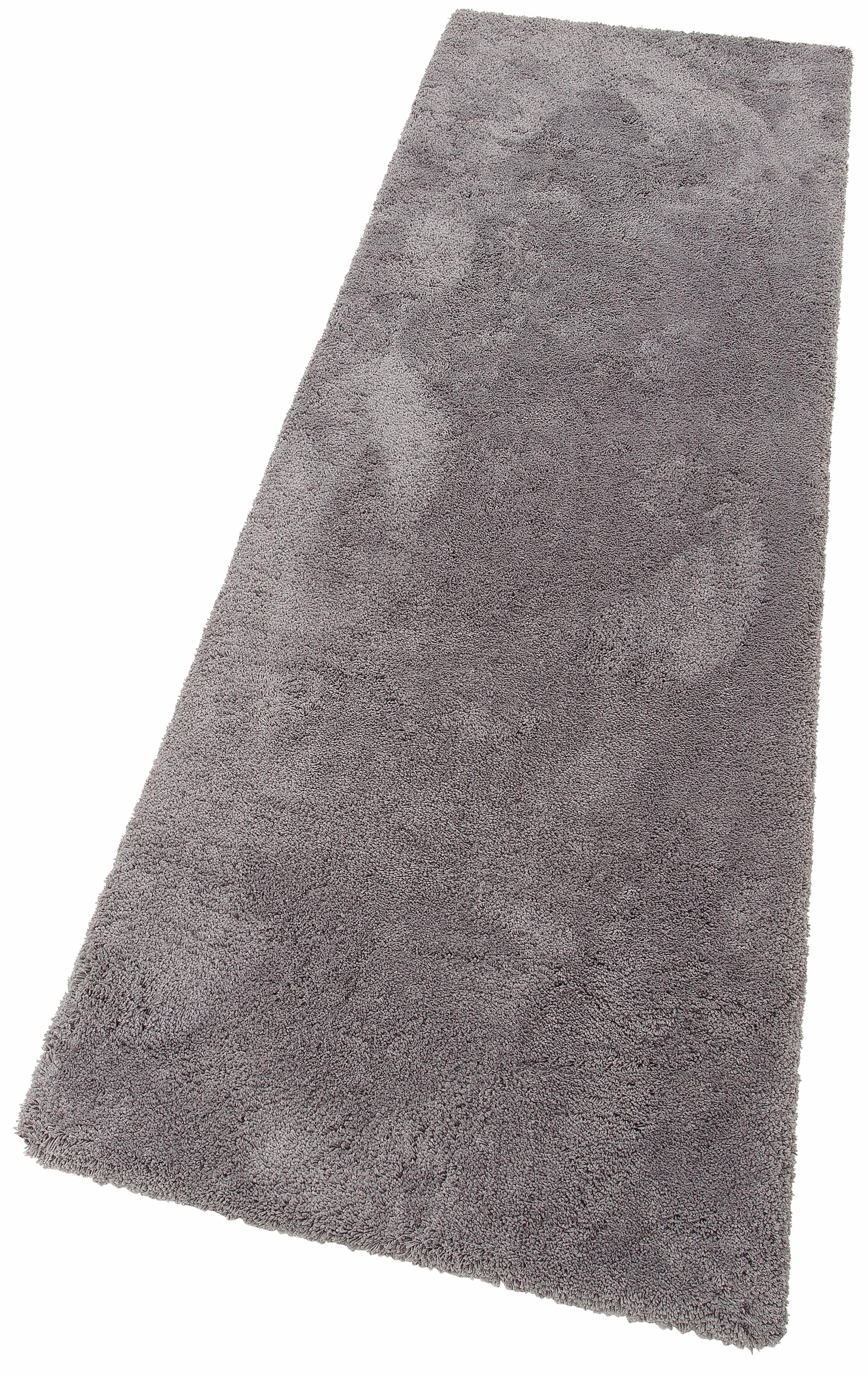 my home Hochflor-Läufer »Desner«, rechteckig, 38 mm Höhe, besonders weich und flauschig durch Microfaser, fußbodenheizungsgeeignet, Teppichläufer, Brücke, ideale Teppiche für Wohnzimmer, Schlafzimmer, Esszimmer, Flur & Diele