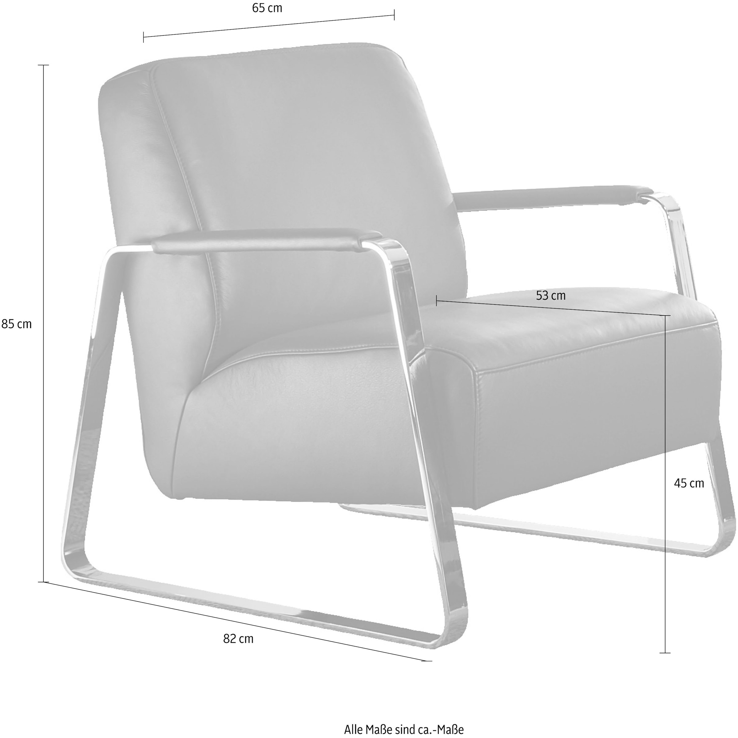 W.SCHILLIG Cocktailsessel »quadroo«, LIMITED EDITION in Trendfarbe Kurkuma, Gestell in Bronze