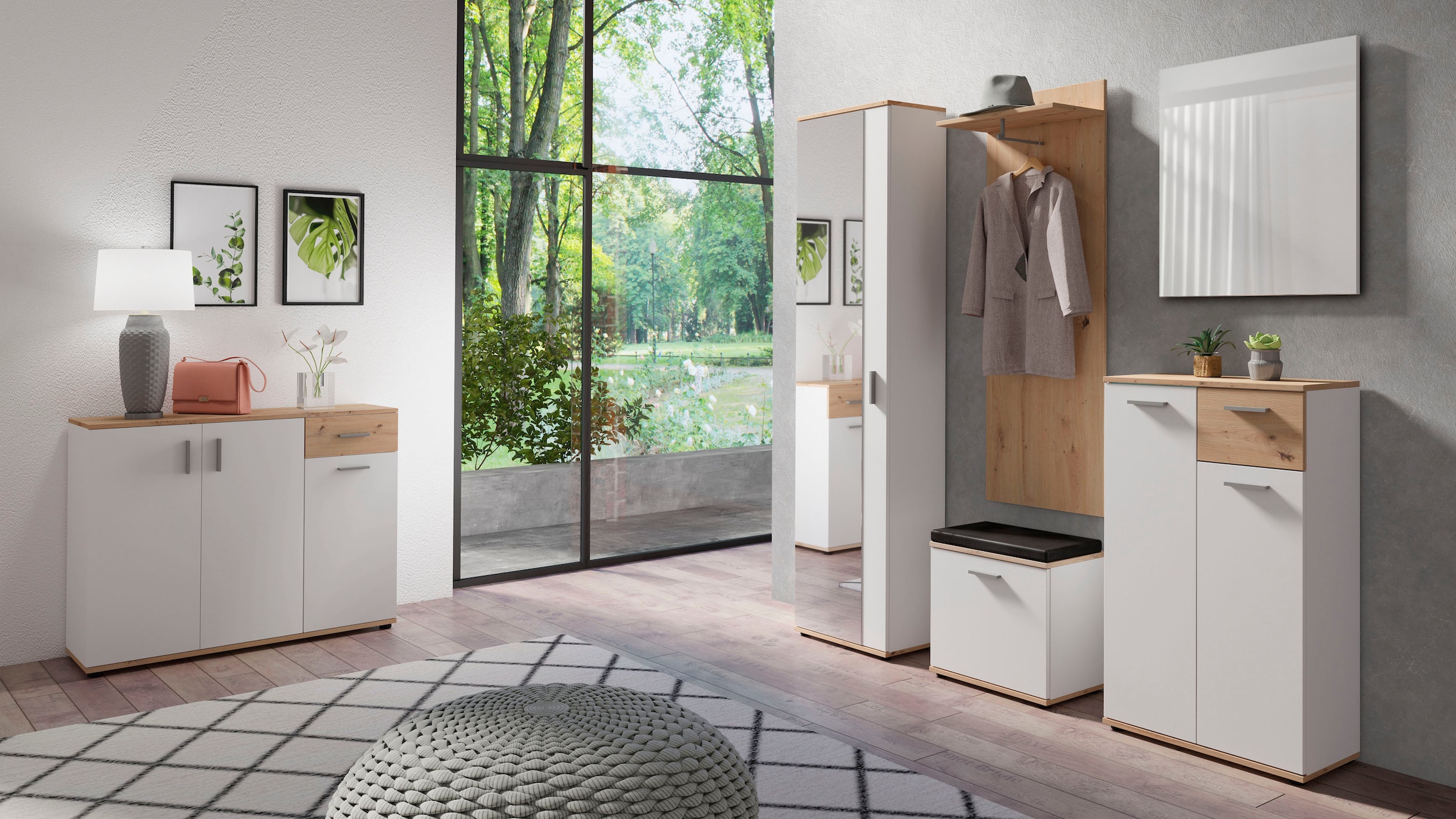 Homexperts Garderoben-Set »Justus«, (Set, 4 St.)