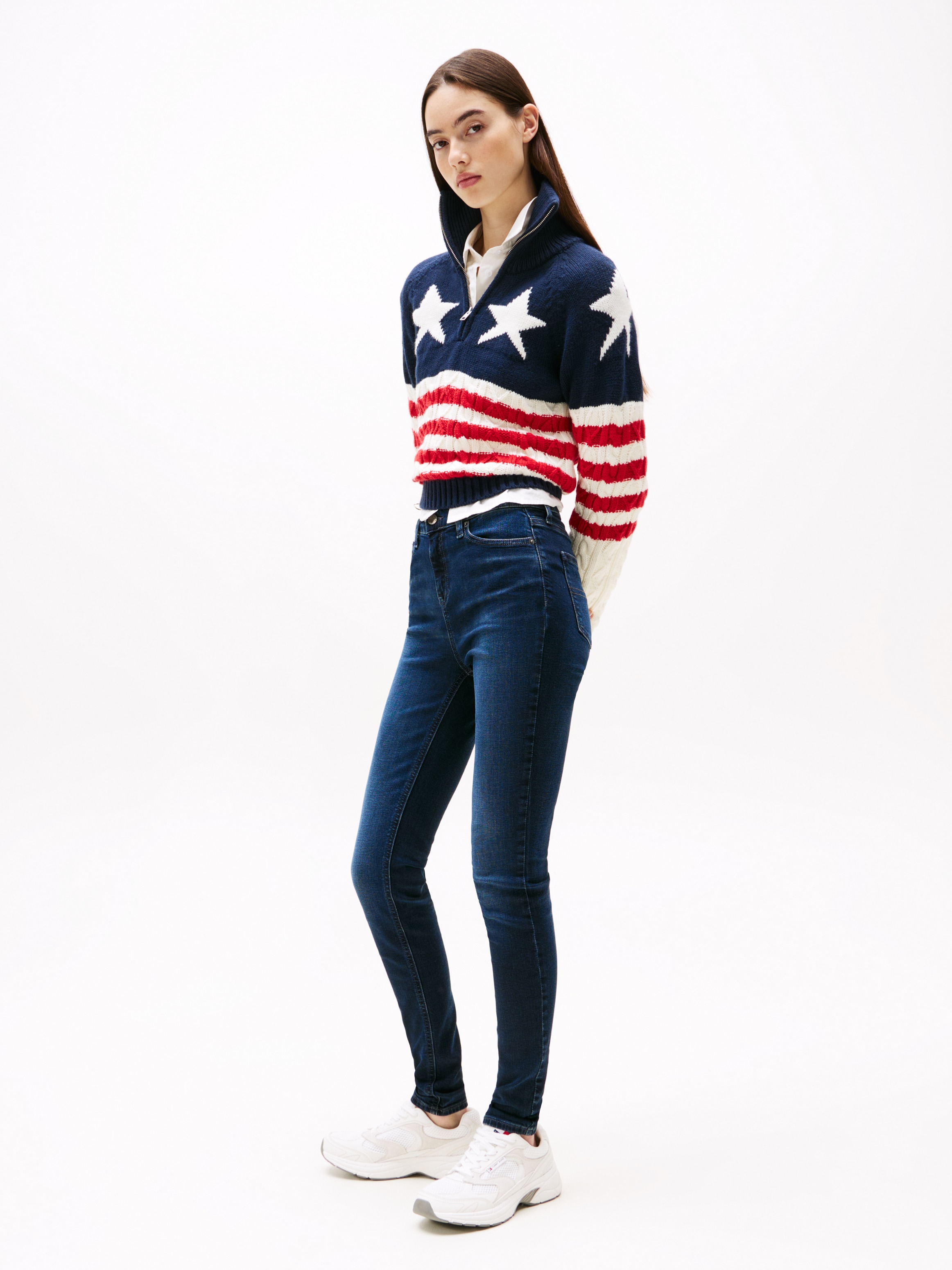 Tommy Jeans Skinny-fit-Jeans »Nora Mid Rise Skinny Fit« Im 5-Pocket_Style