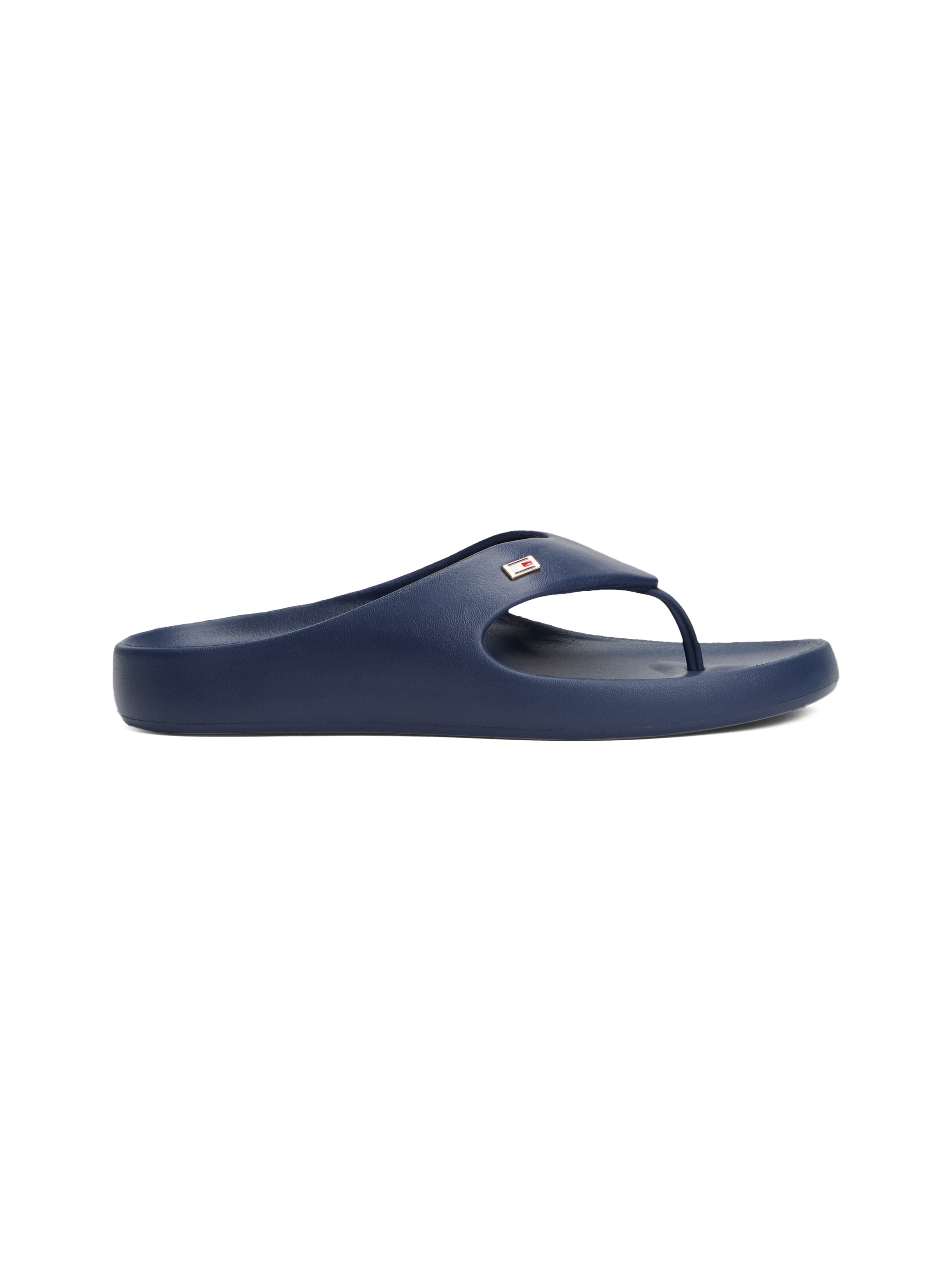 Tommy Hilfiger Zehentrenner »TH COMFORT BEACH SANDAL«, Dianette, Sommerschuh, Bequemschuh mit kleiner Logostickerei