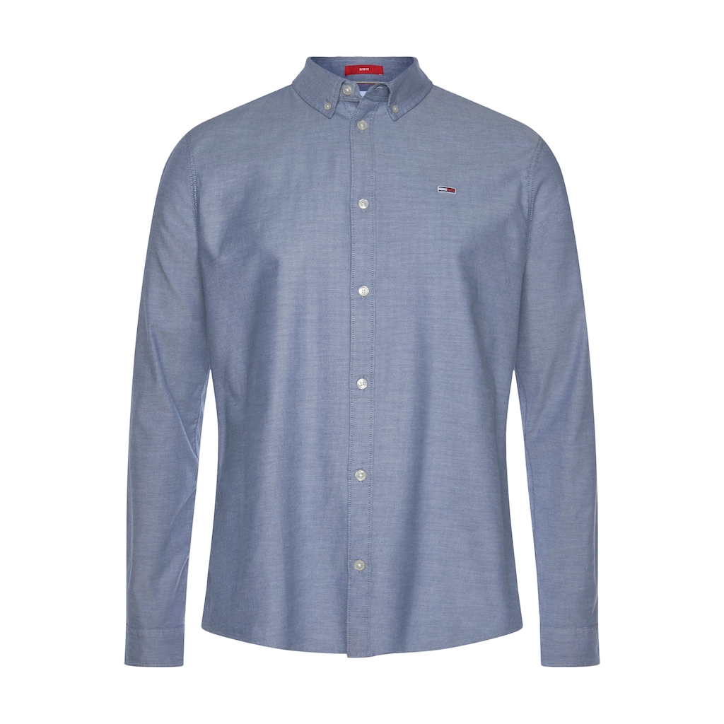 Tommy Jeans Langarmhemd »TJM SLIM STRETCH OXFORD SHIRT«