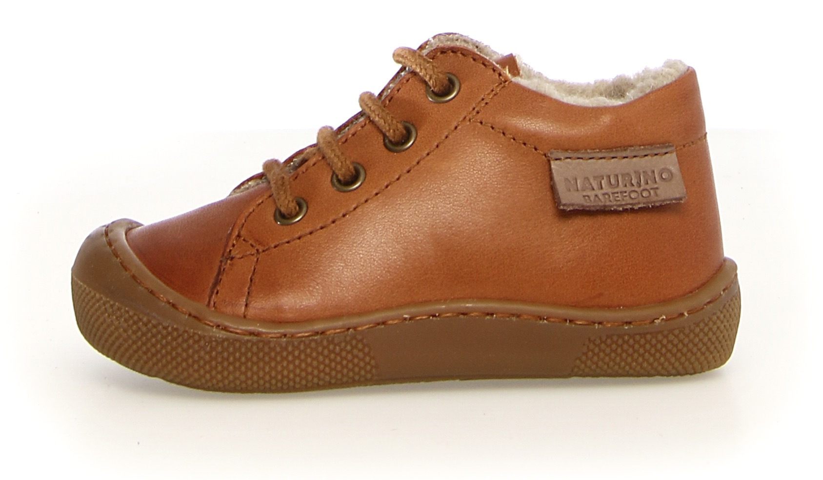 Naturino Lauflernschuh »NATURINO AMUR Weite: schmal«, Barfußschuh, Winterschuh mit Warmfutter, Größenschablone zum Download