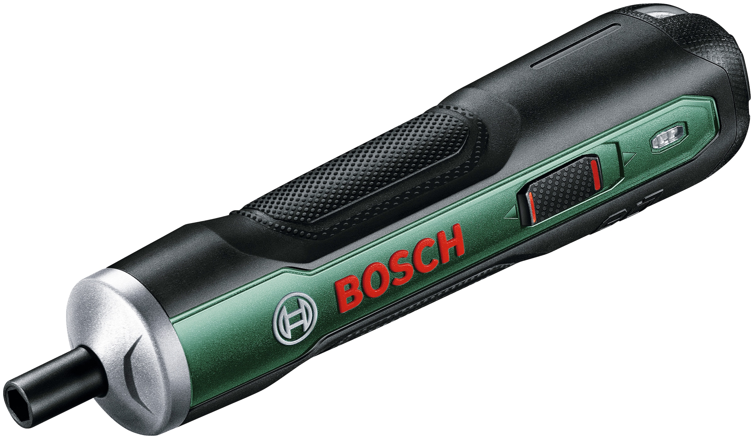 Bosch Home & Garden Akku-Schraubendreher »PushDrive«, inkl. 32-tlg. Bohreinsatz-Set, Akku und Ladegerät