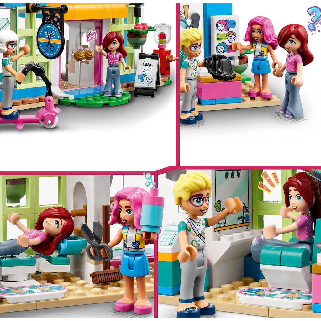 LEGO® Konstruktionsspielsteine »Friseursalon (41743), LEGO® Friends«, (401 St.)