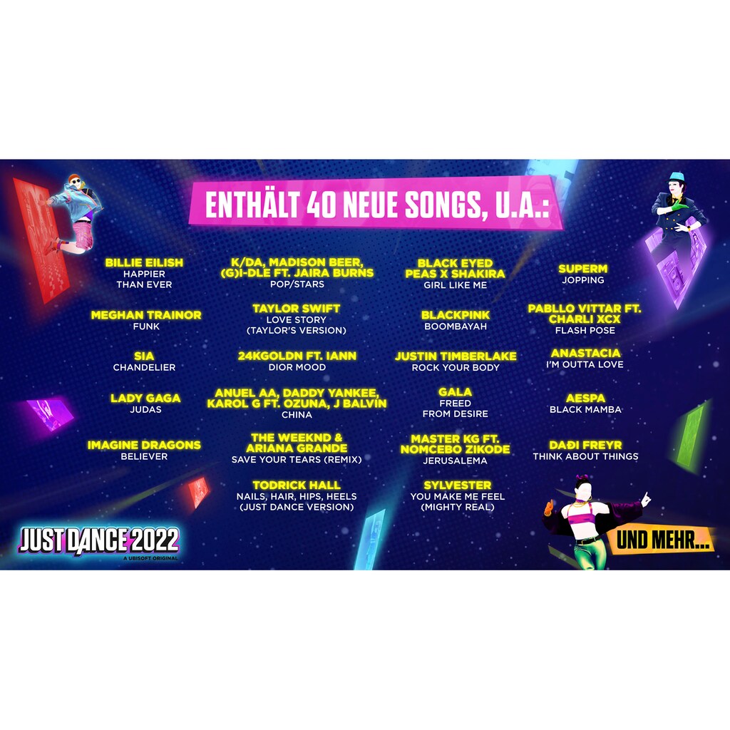 UBISOFT Spielesoftware »Just Dance 2022«, PlayStation 5