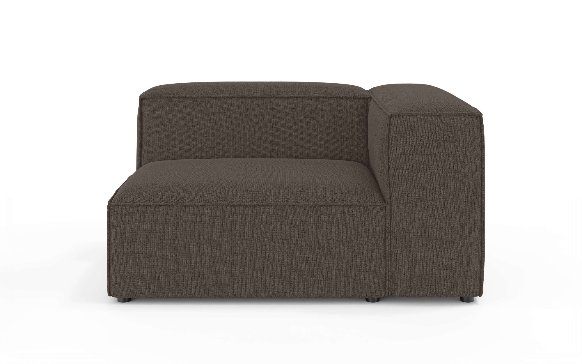INOSIGN Sofa-Eckelement »HAILY Sessel mit Armlehne links/rechts, Maße B/T/H: 130/100/72 cm«, als Modul oder separat verwendbar, für individuelle Zusammenstellung
