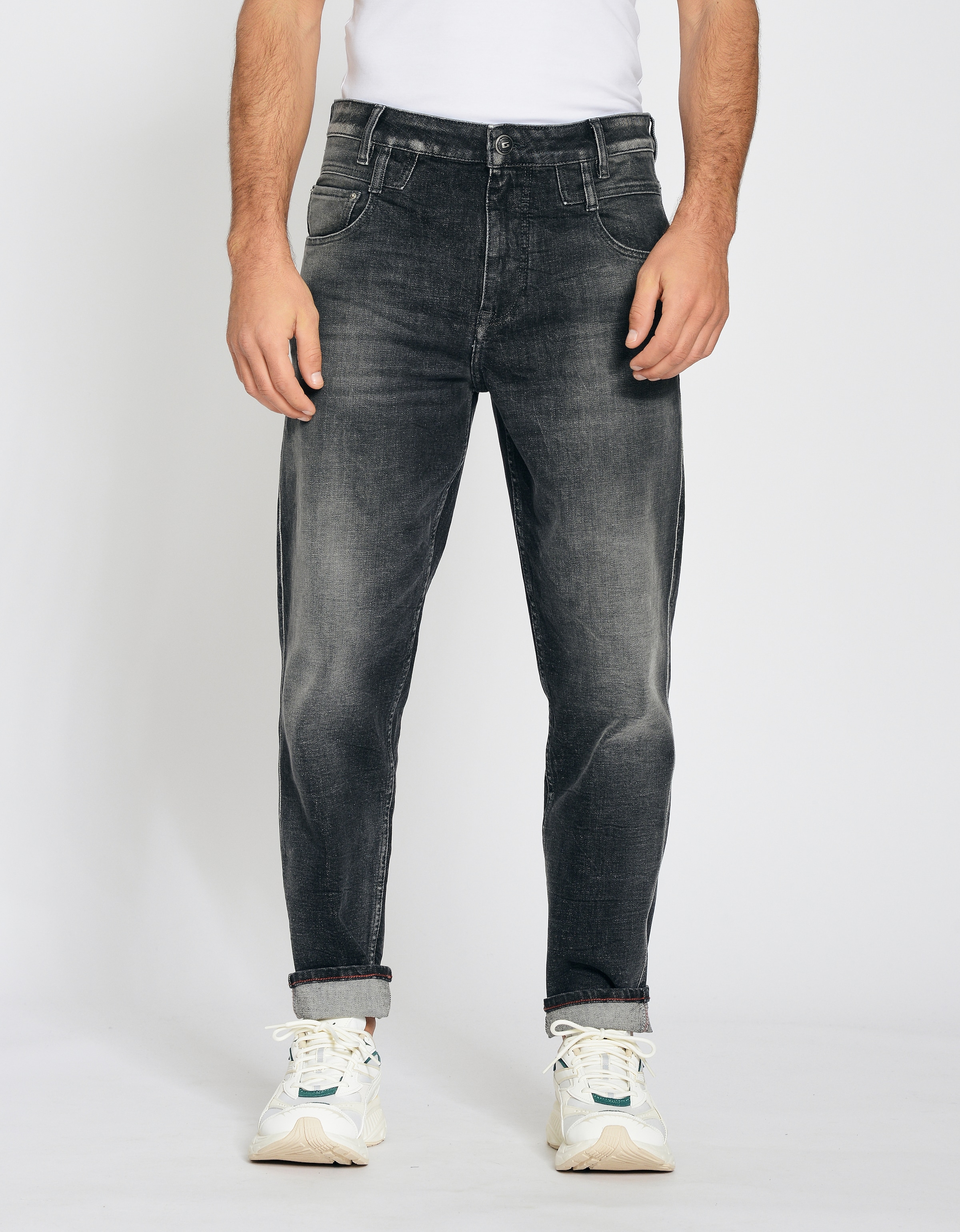 Stretch-Jeans »94MARCO«, im relaxten 5-Pocket Style mit doppelter Gürtelschlaufe