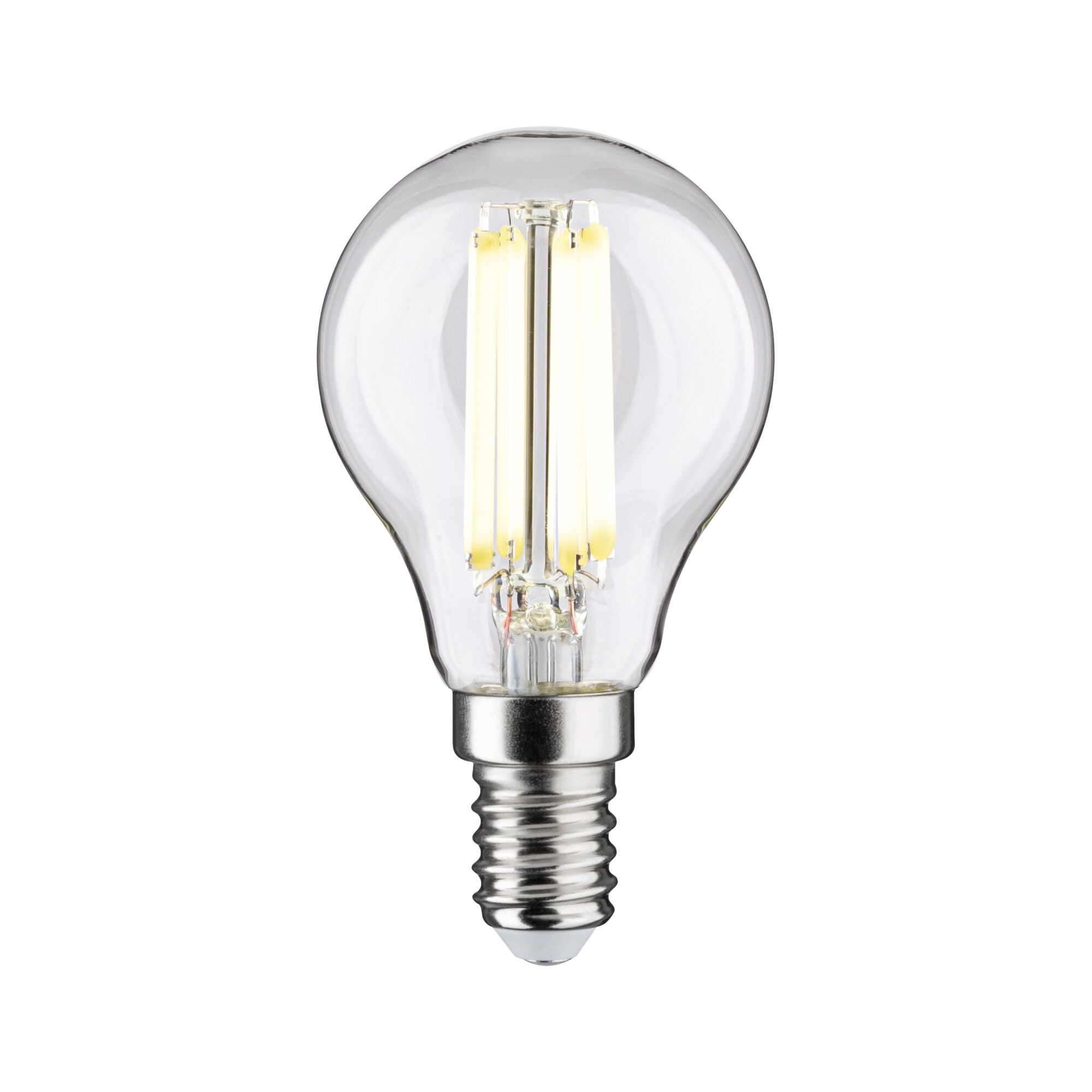 Paulmann LED-Leuchtmittel »Eco-Line Filament 230V LED Tropfen E14 1er-Set 525lm 2,5W 4000K Klar« E14 1 Stk. Neutralweiß