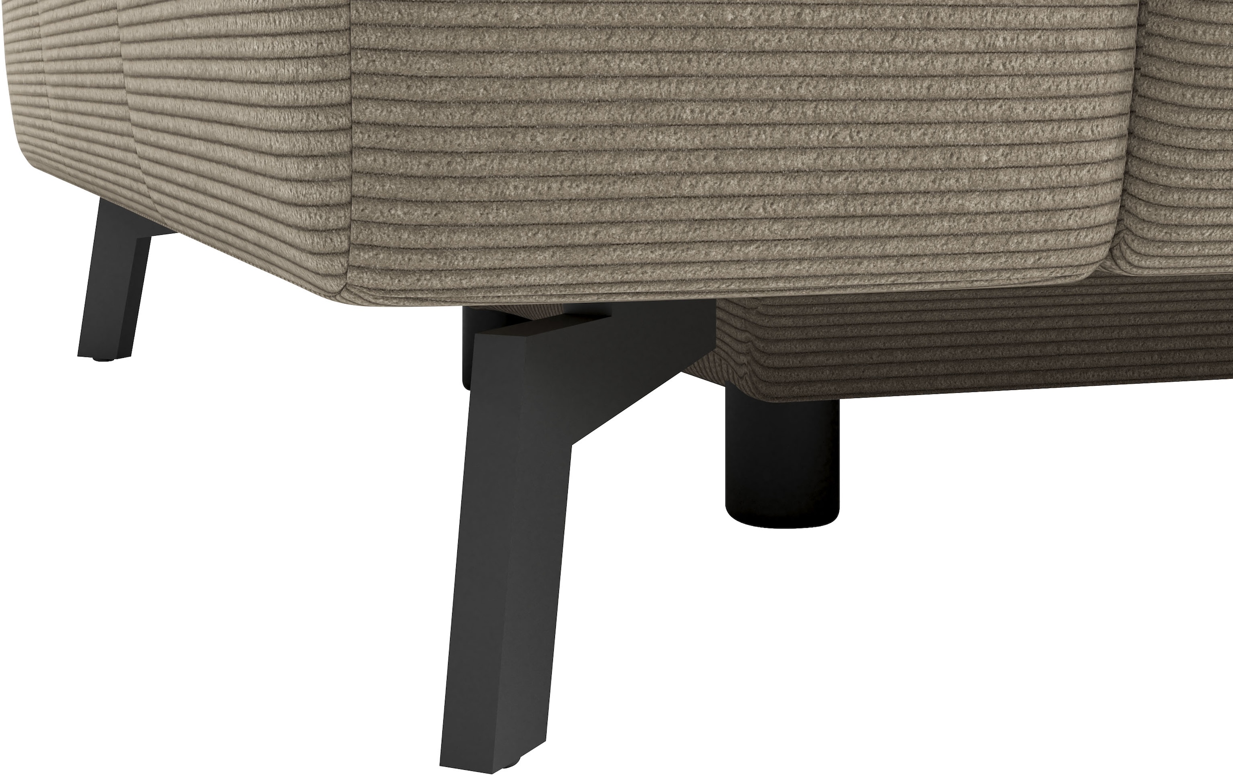 Musterring Ecksofa »MR 370, intelligenter Komfort im modernen Design« Optionale Relaxfunktion, flexible Kopfteile & klappbare Armlehnen