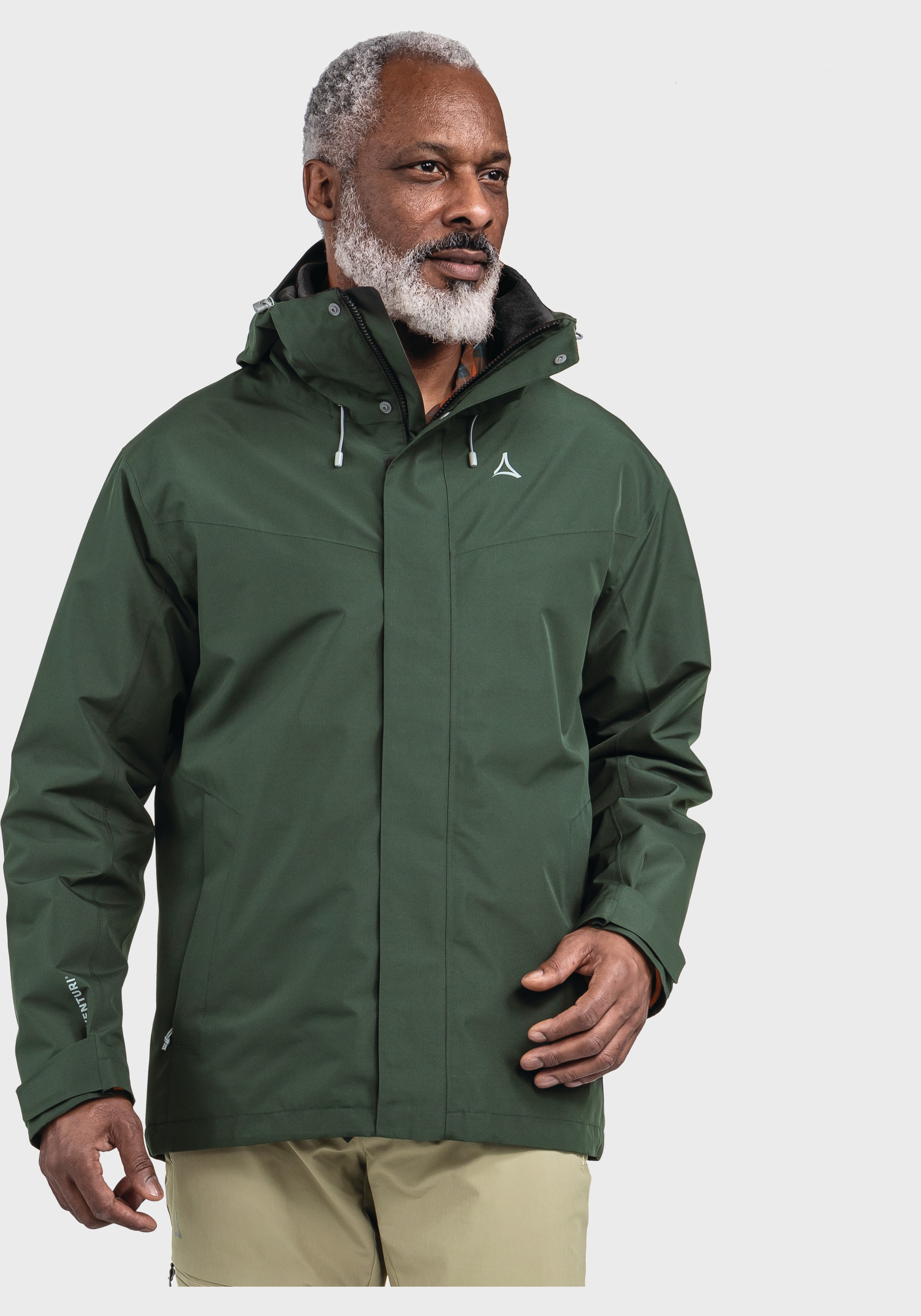 Schöffel Doppeljacke »Hiking 3in1 Jacket Style Okere MNS«, mit Kapuze