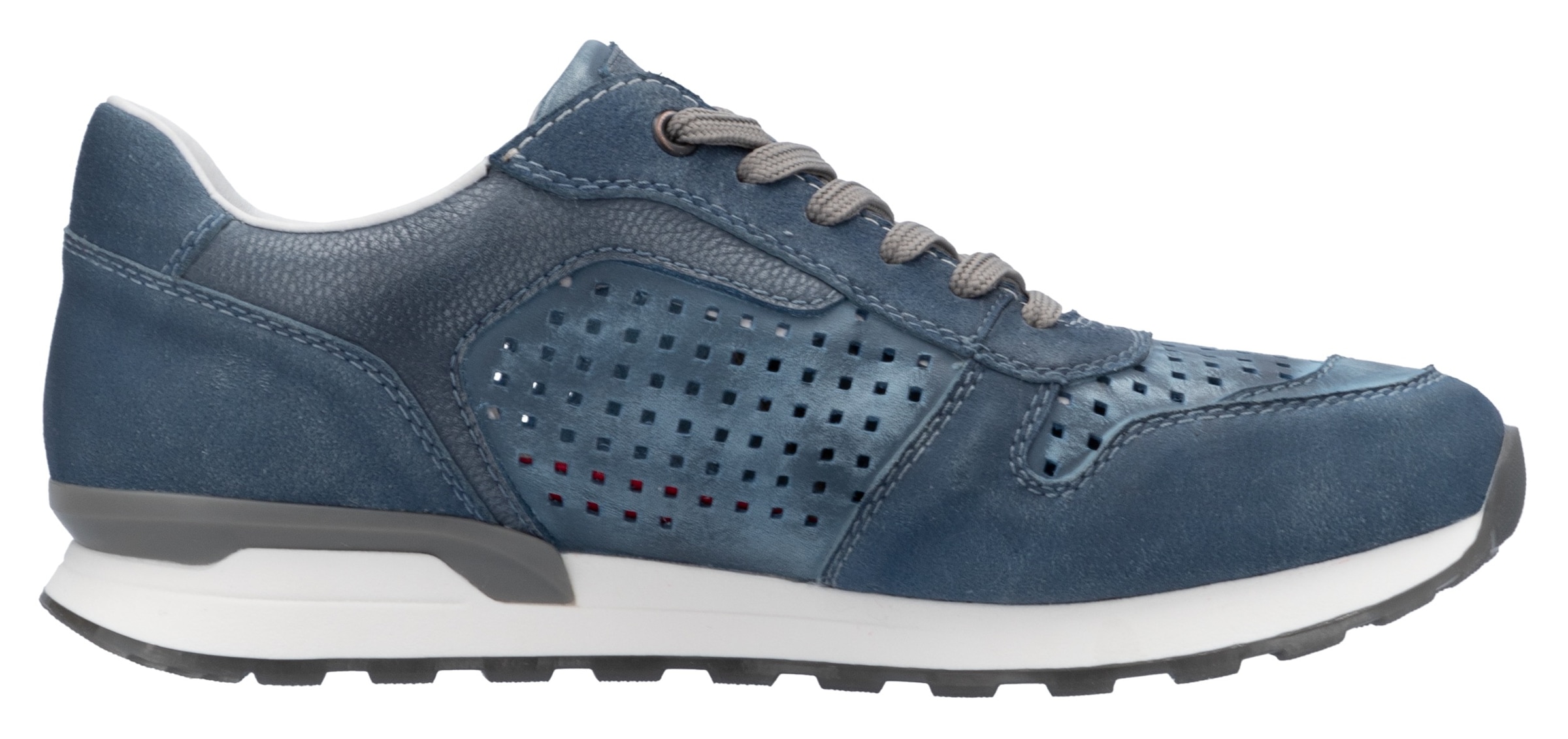 Rieker Sneaker  , Schnürschuh, Halbschuh mit luftdurchlässiger Perforation