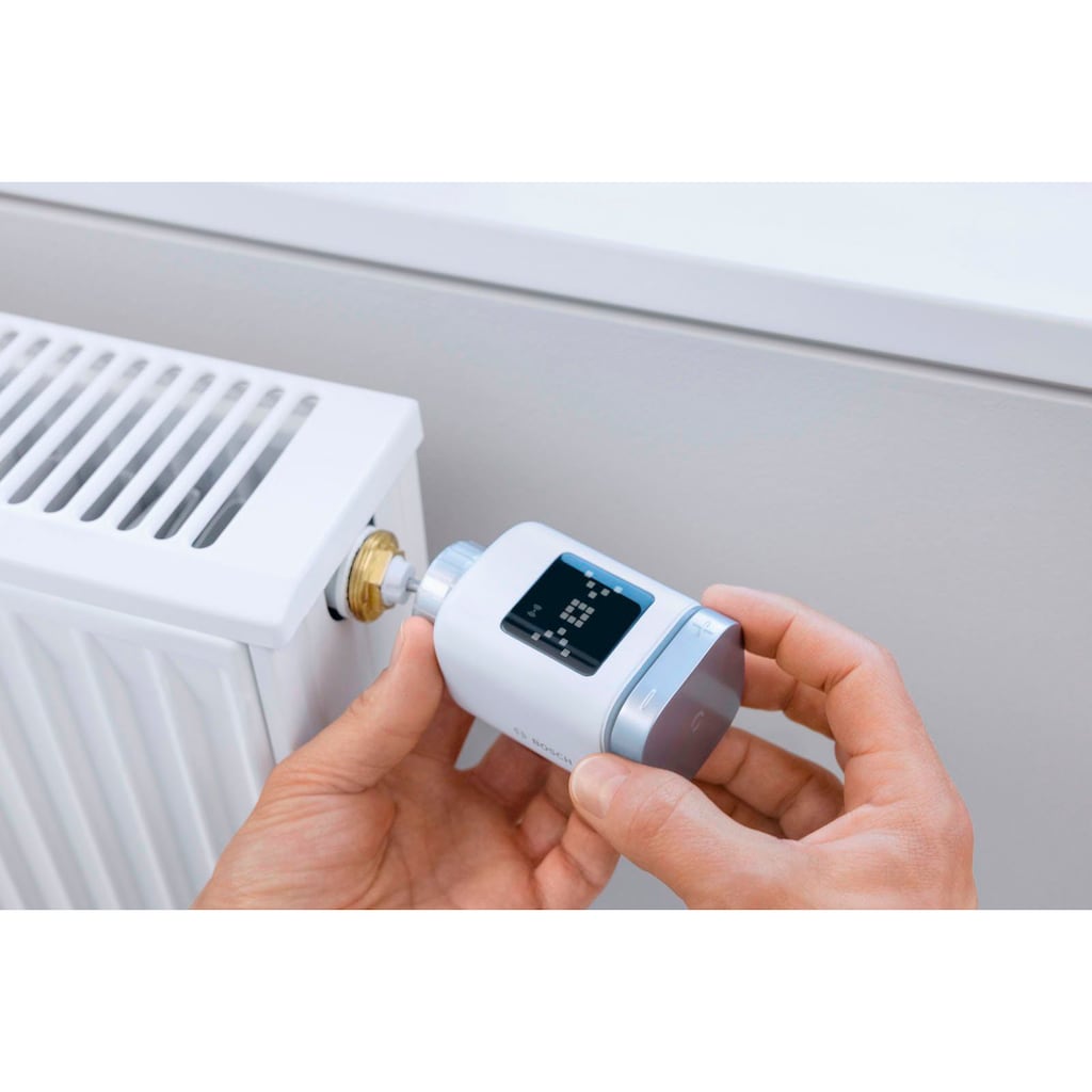 BOSCH Smart-Home-Station »Smart Home Starter Set mit Controller II und 2 Thermostaten«