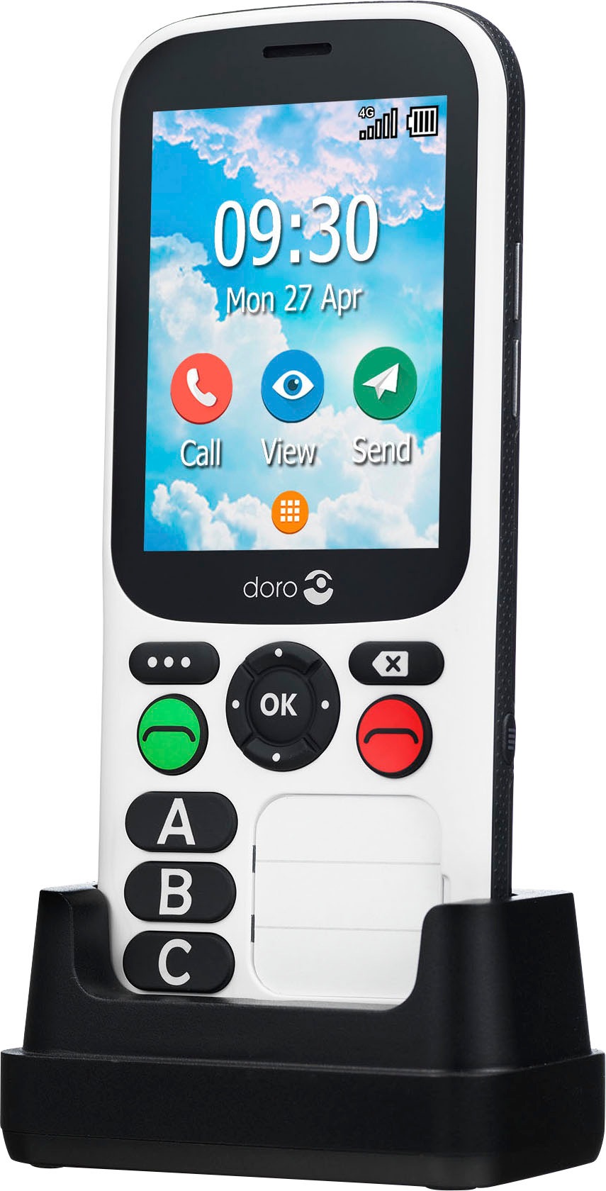 7,11 Garantie Doro GB Speicherplatz Zoll, schwarz/weiß, ➥ Smartphone 3 »780X«, cm/2,8 Jahre 4 XXL UNIVERSAL |
