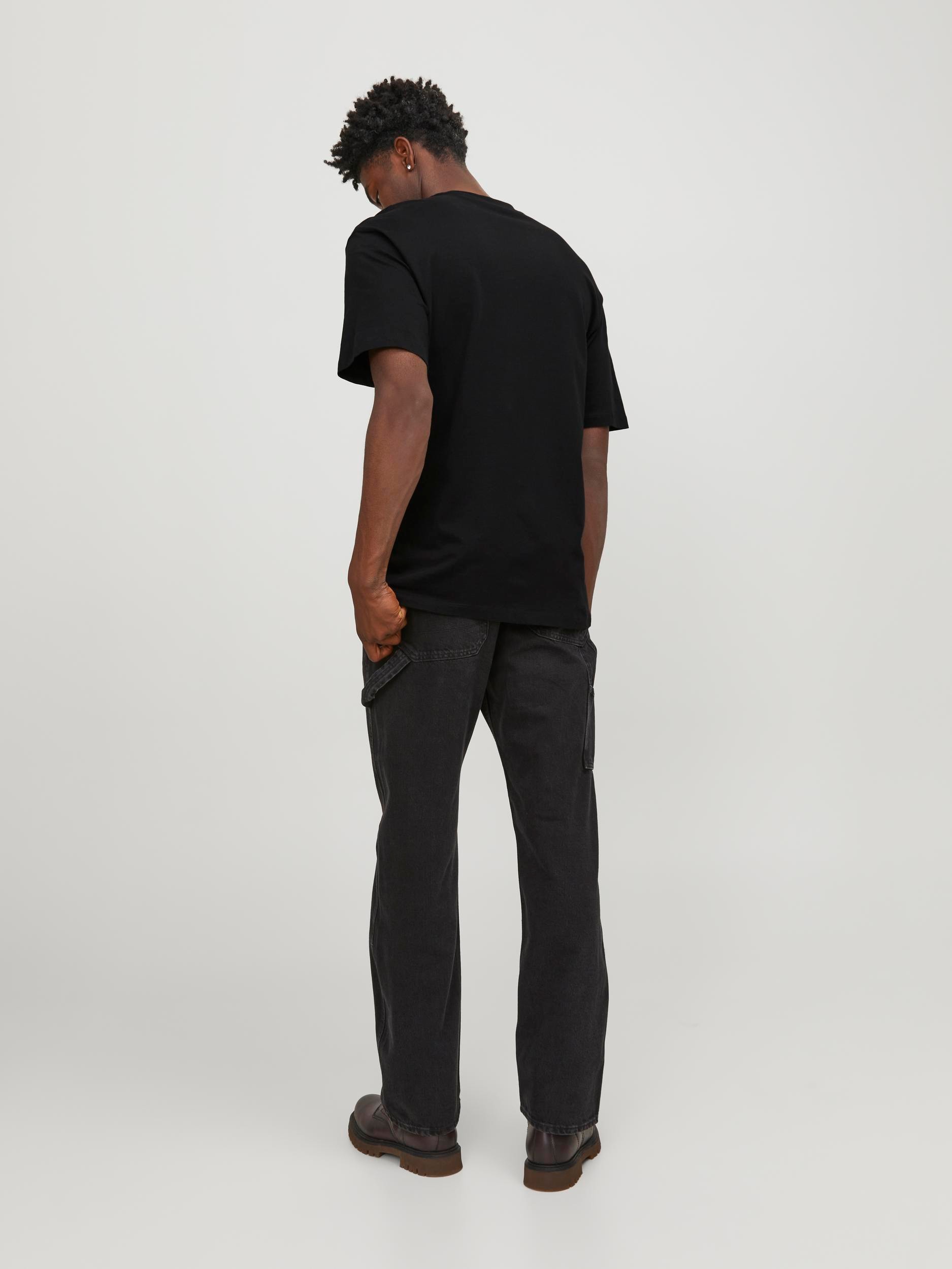 Jack & Jones Oversize-Shirt »JJEBRADLEY TEE SS O-NECK NOOS«, mit Rundhalsausschnitt