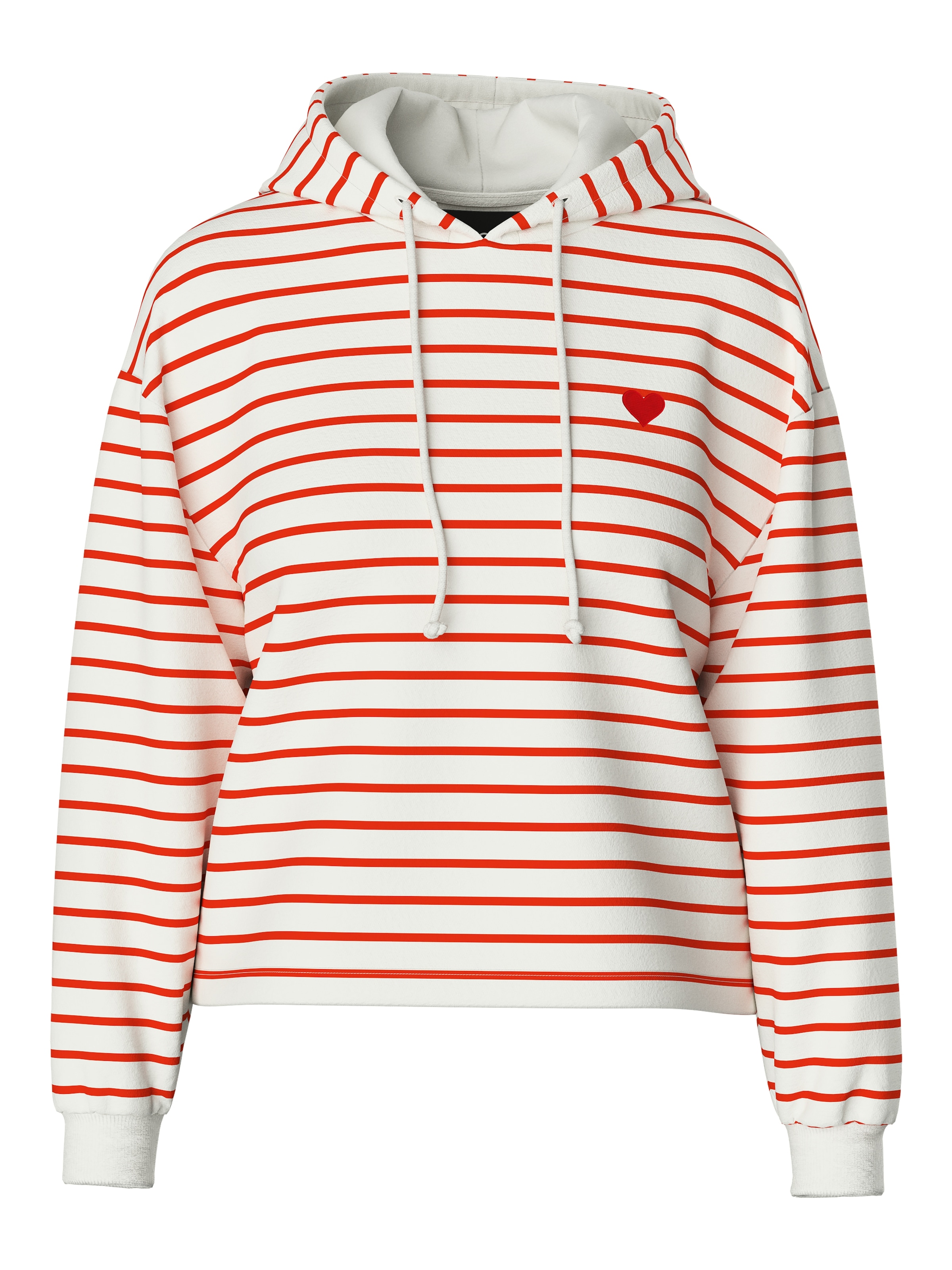 pieces Kapuzensweatshirt »PCCHILLI LS HOODIE STRIPES EMB NOOS BC«