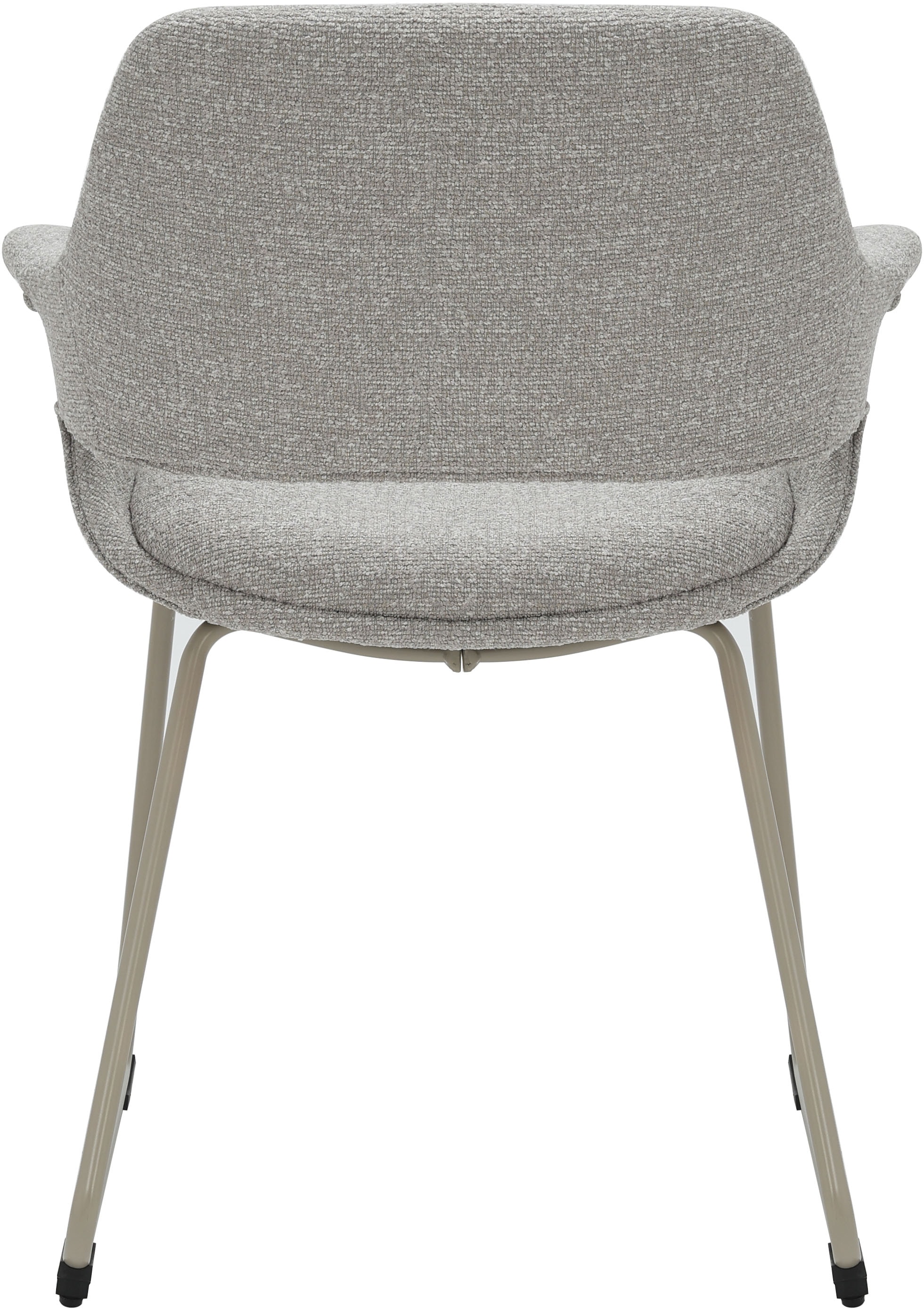 OTTO home Esszimmerstuhl »Genna« (Set) 2 Stk.pflegeleichter Webstoff Bezug, edles Metallgestell, Sitzhöhe 47 cm