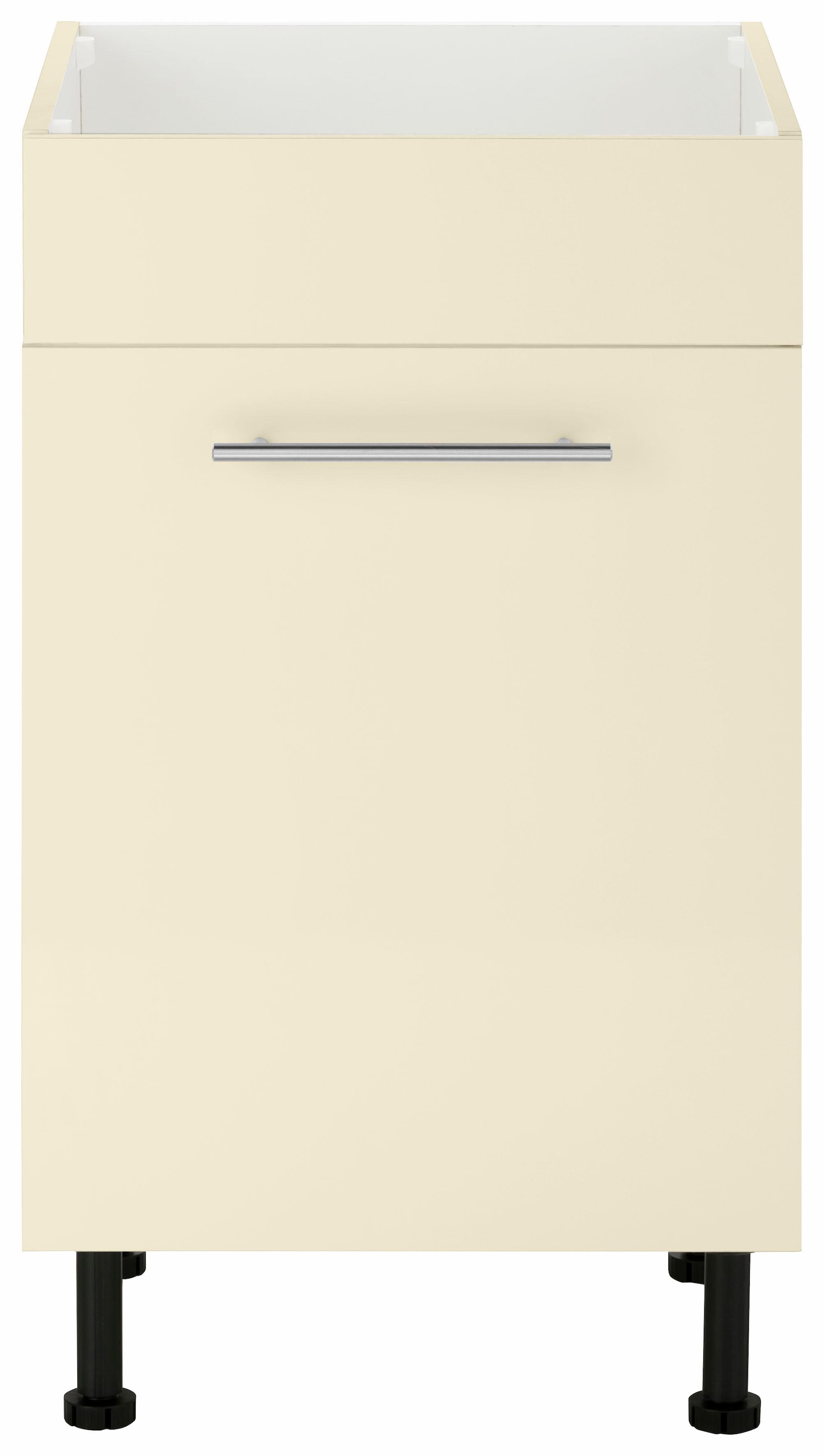 wiho Küchen Spülenschrank »Ela«, Breite 50 cm, höhenverstellbare Füße
