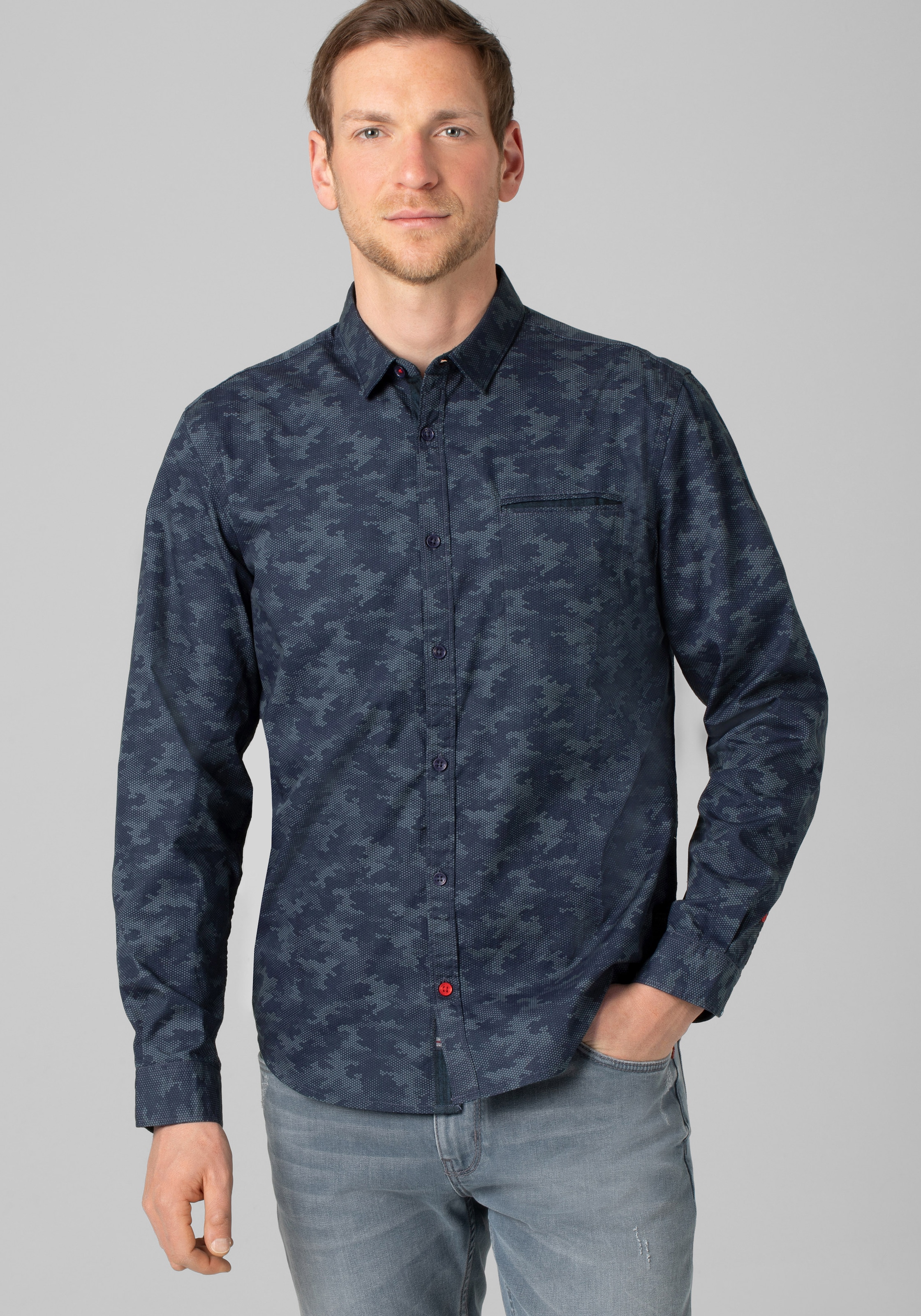 Langarmhemd »Smart Structure Shirt«