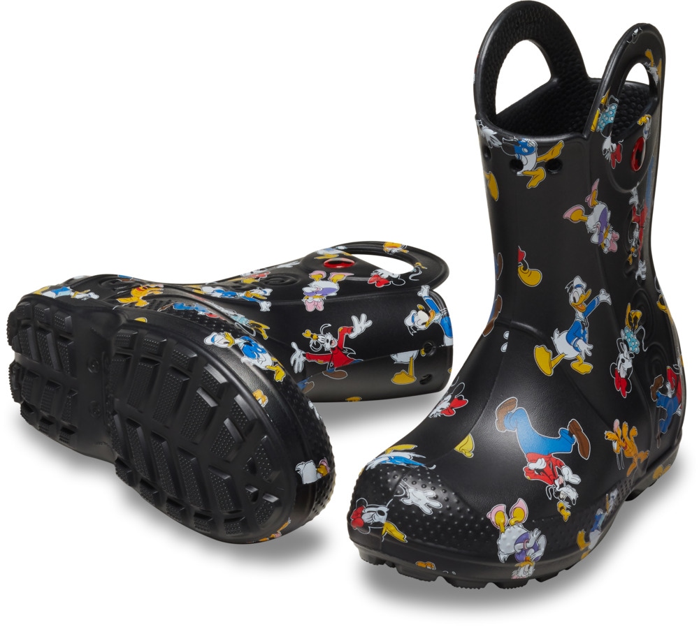 Crocs Gummistiefel »Mickey Friends Handle It K«, Regenstiefel, Matschstiefel mit coolem Motiv