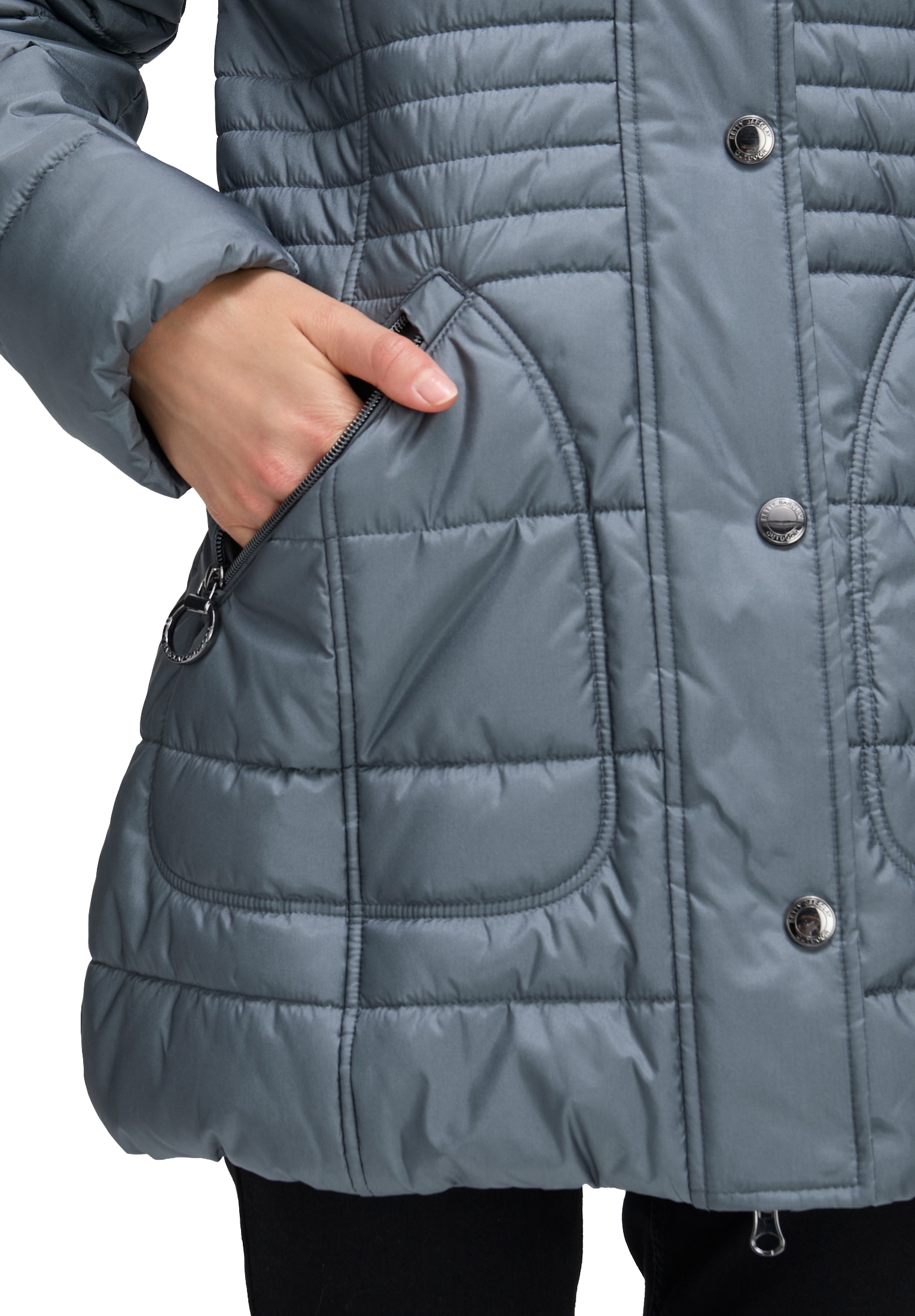 Betty Barclay Outdoorjacke »Outdoorjacke mit abnehmbarer Kapuze«