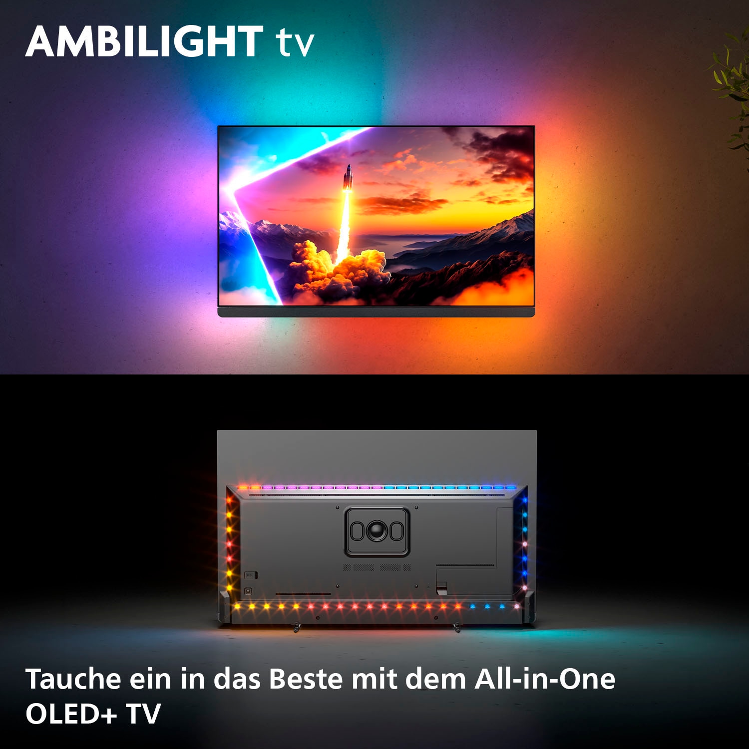 Philips OLED-Fernseher »77OLED910/12«, 4K Ultra HD, Google TV-Smart-TV