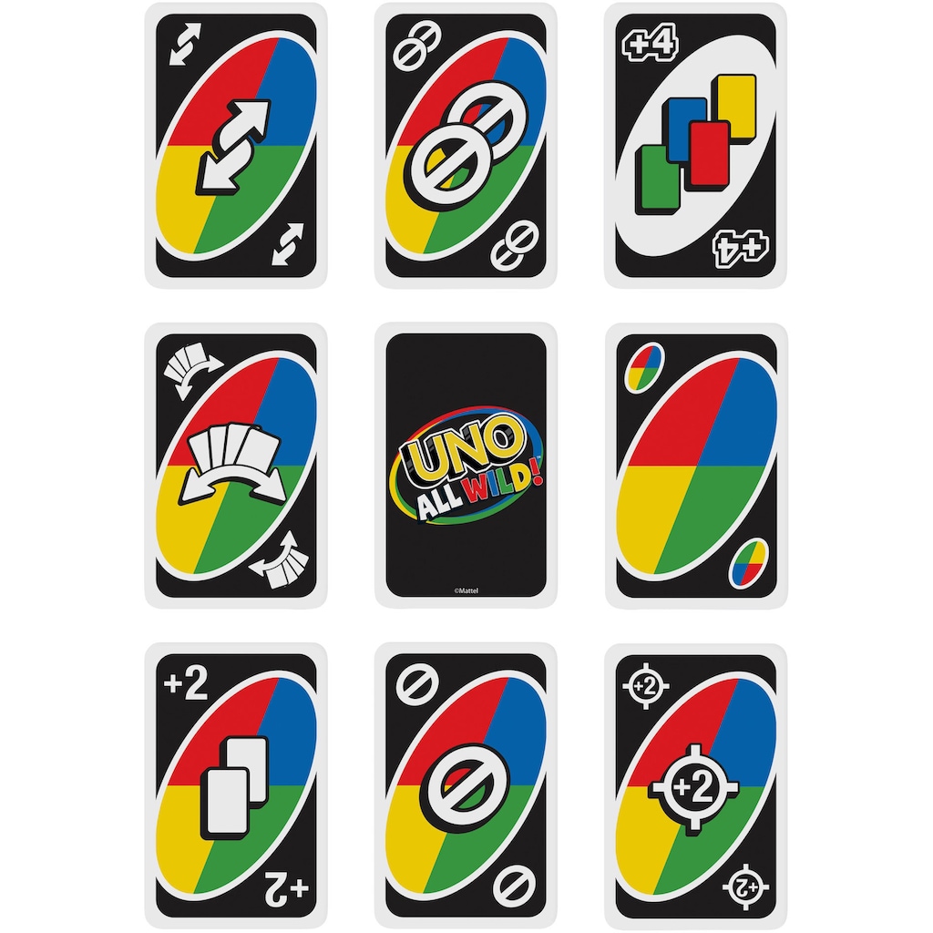 Mattel games Spiel »UNO All Wild«