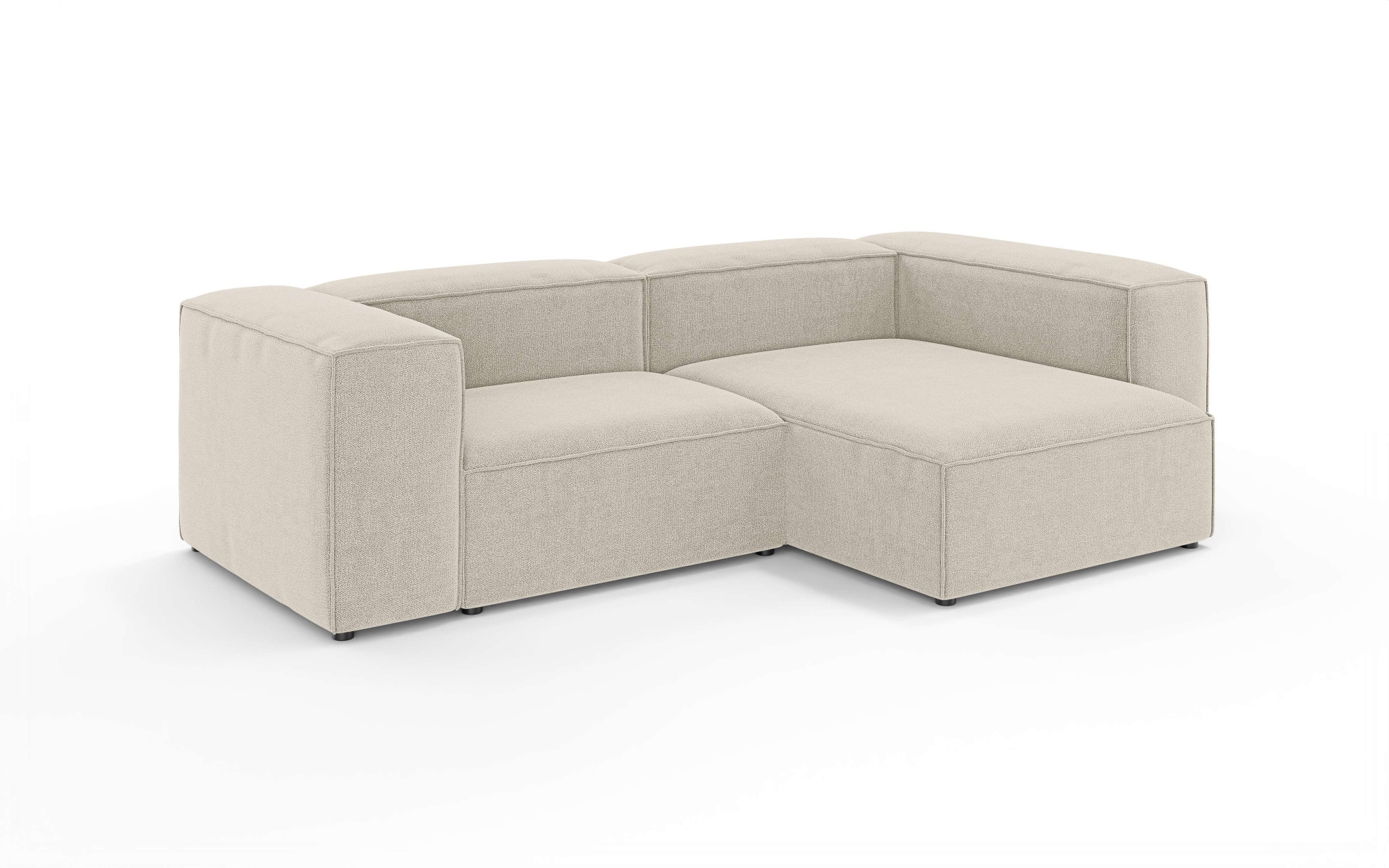 INOSIGN Ecksofa »HAILY L-Form links/rechts, Modularsofa, Maße B/T/H: 260/160/72 cm«, als Modul oder separat verwendbar, für individuelle Zusammenstellung