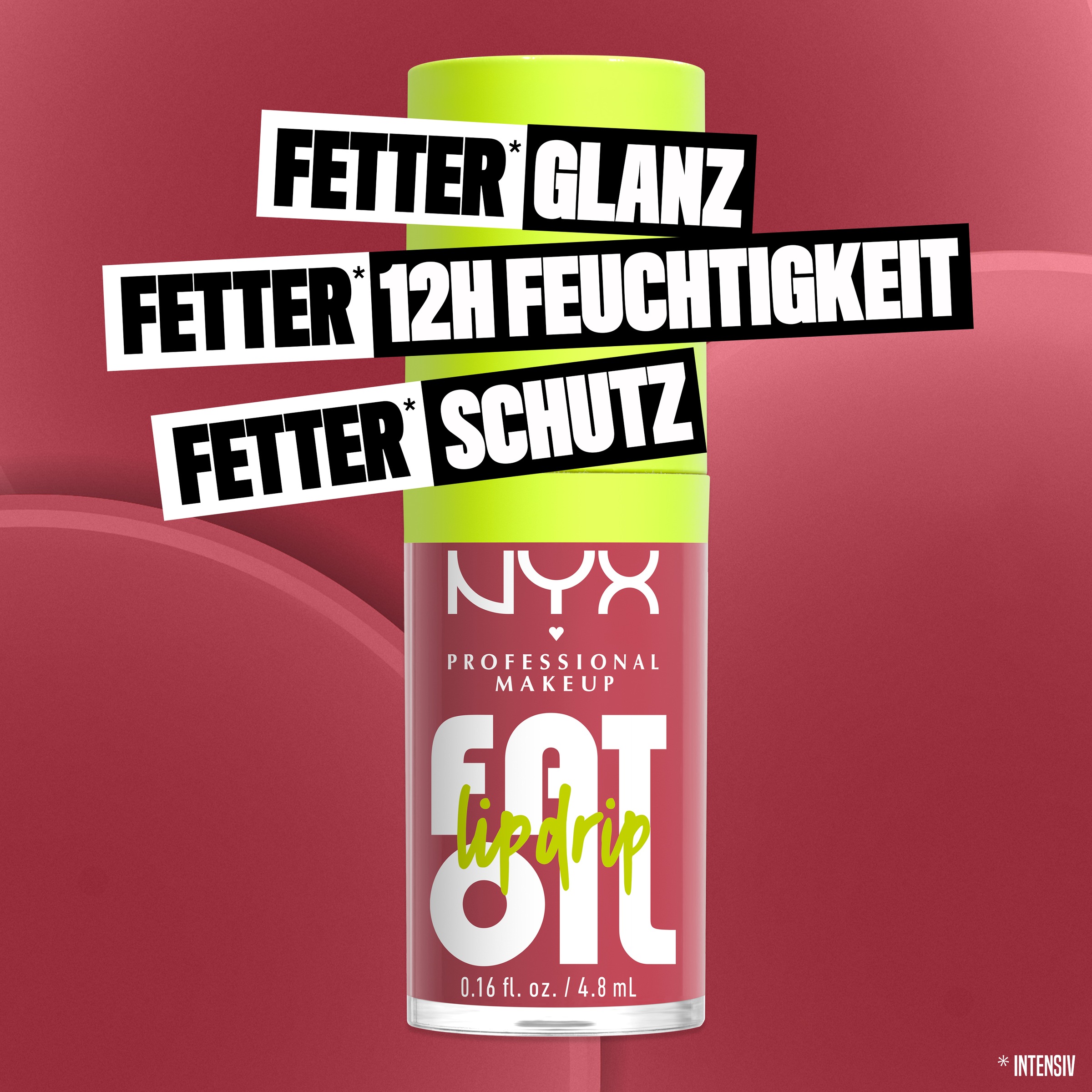 NYX Lipgloss »Makeup Fat Oil Lip Drip«, mit natürlichen Inhaltstoffen