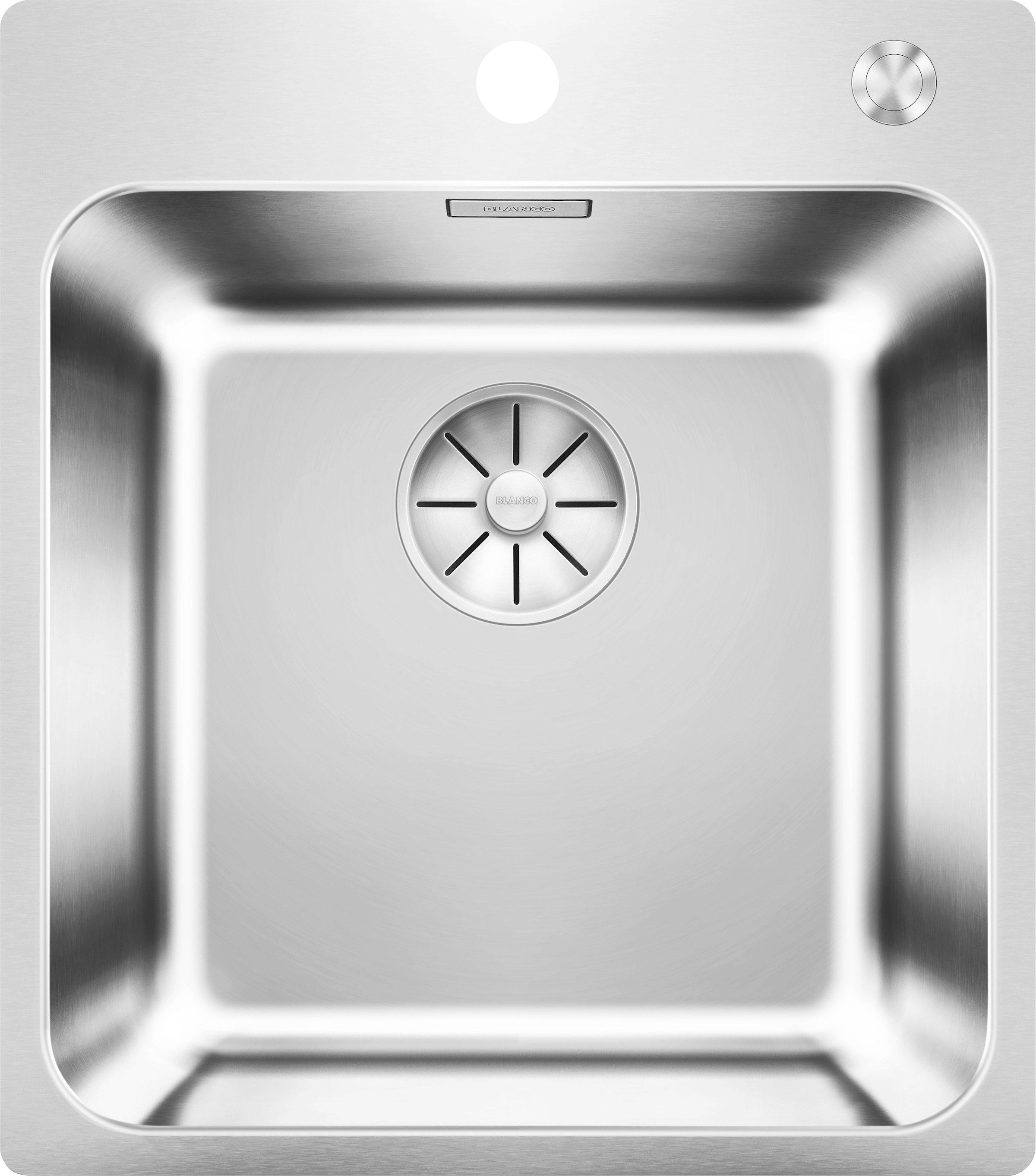 Blanco Edelstahlspüle "SOLIS 400-IF/A" 1 Stk. tlg. zum wechselseitigen Einbau geeignet