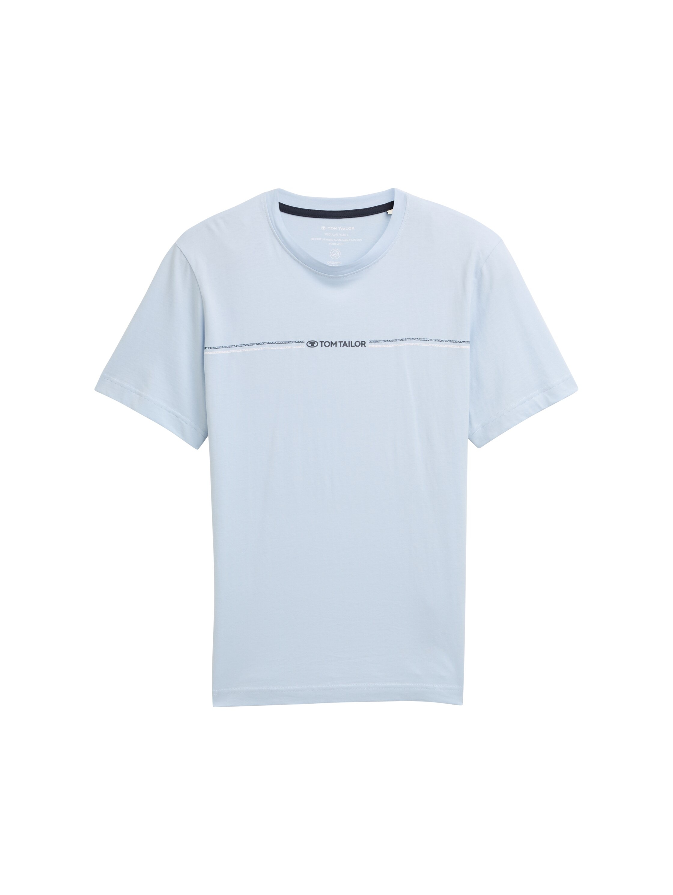 TOM TAILOR T-Shirt mit Logofrontprint