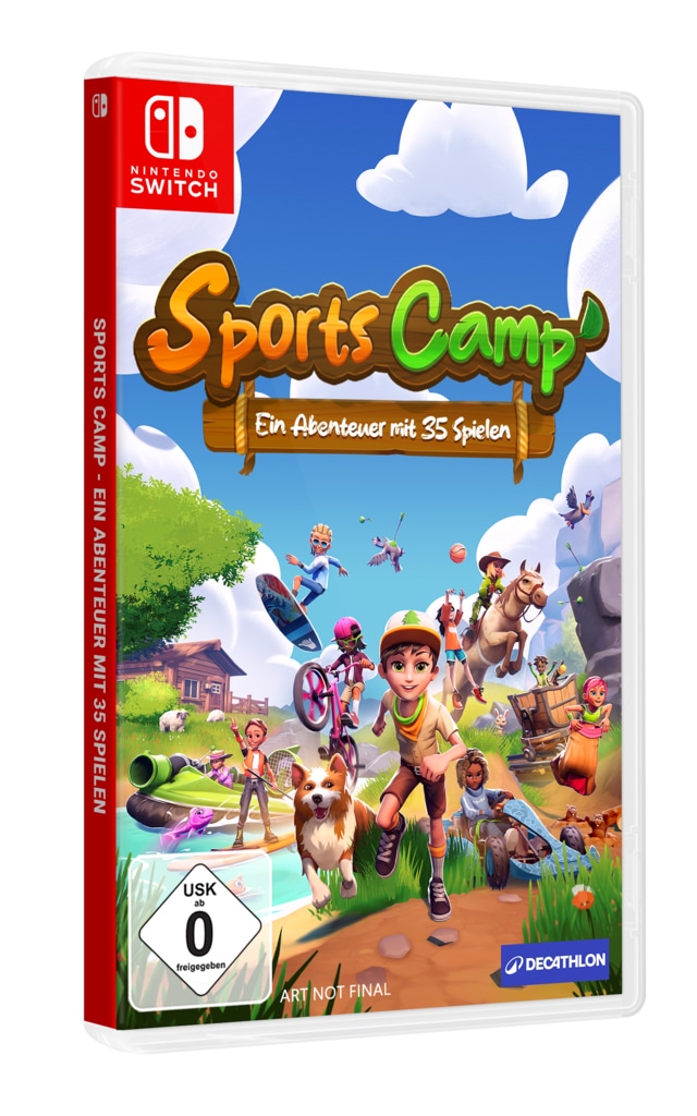 U&I Entertainment Spielesoftware »Sports Camp: Ein Abenteuer mit 35 Spielen« Nintendo Switch