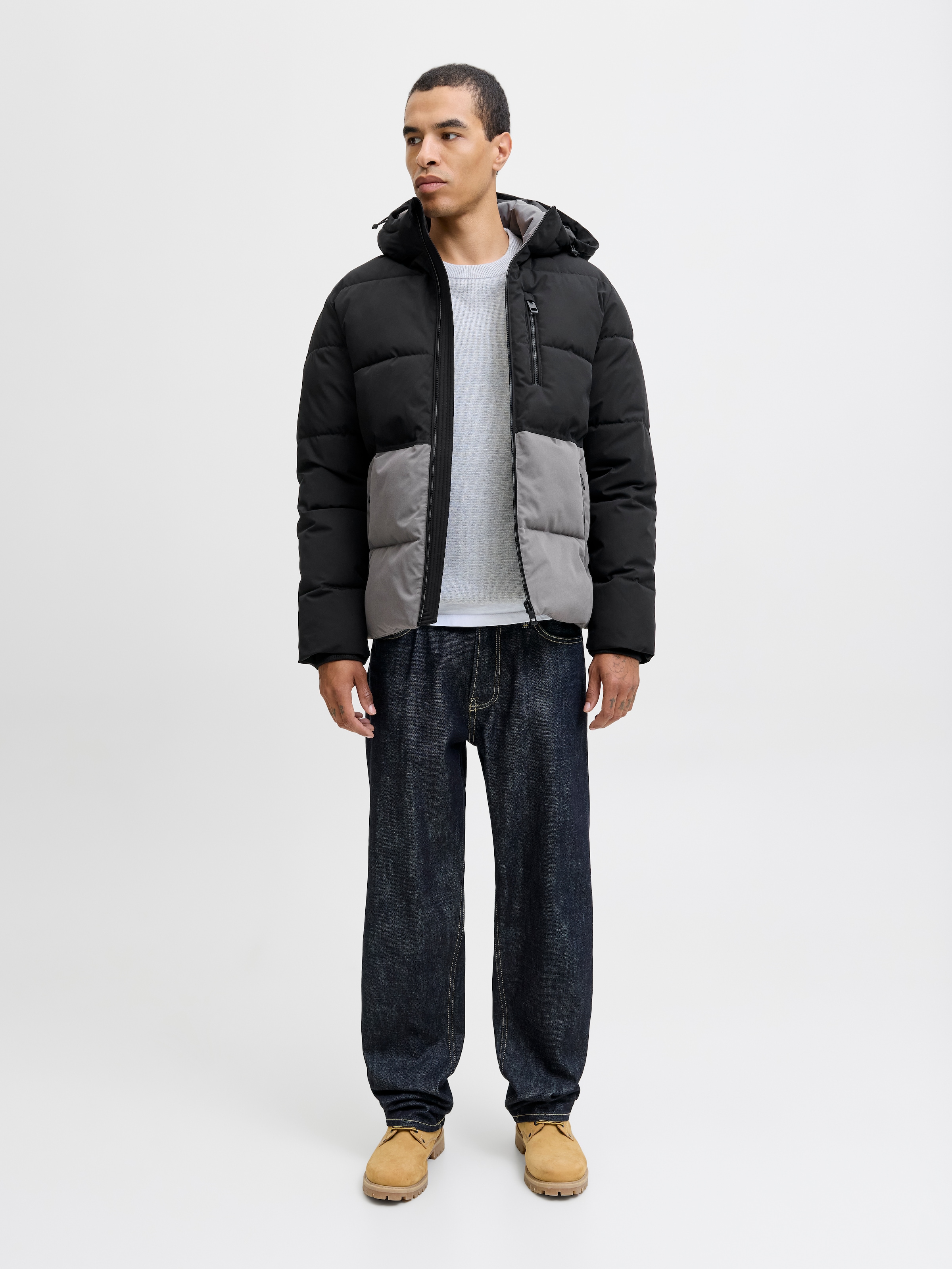 Jack & Jones Steppjacke »JJEOWEN PUFFER SN« mit Kapuze