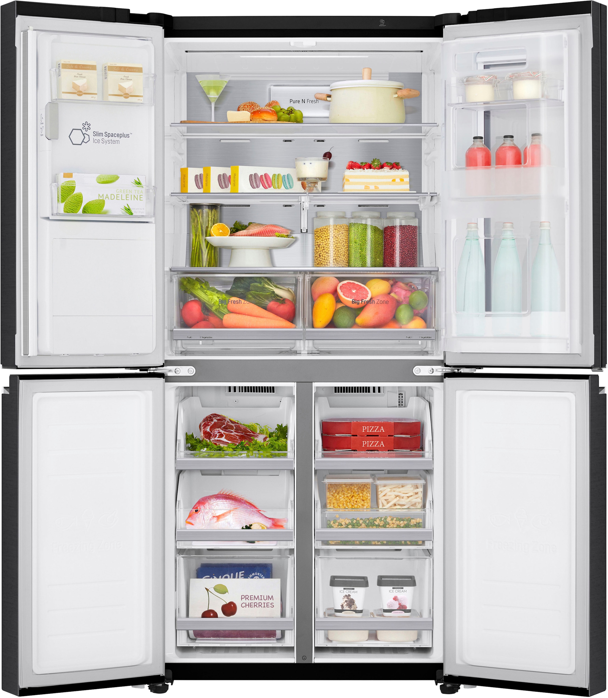 LG French Door »GMX844MC6F«, 178,7 cm hoch, 83,5 cm breit