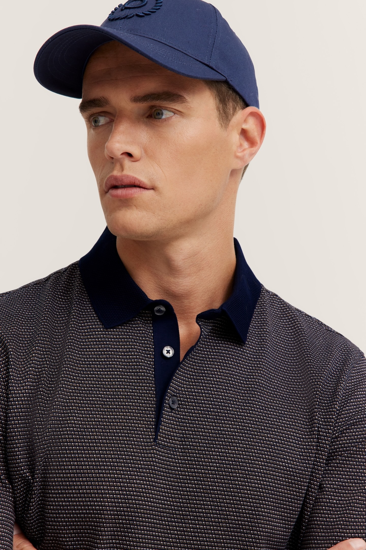 bugatti Poloshirt, mit kurzen Ärmeln