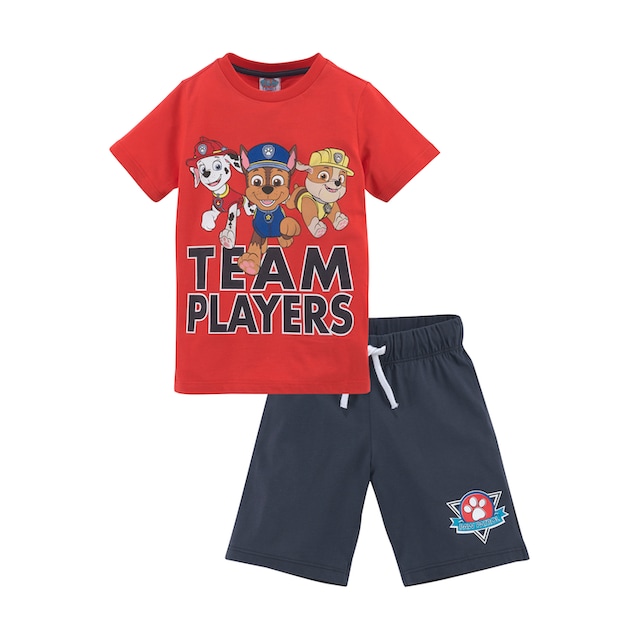 PAW PATROL T-Shirt & Bermudas, (Set, 2 tlg.) bei ♕