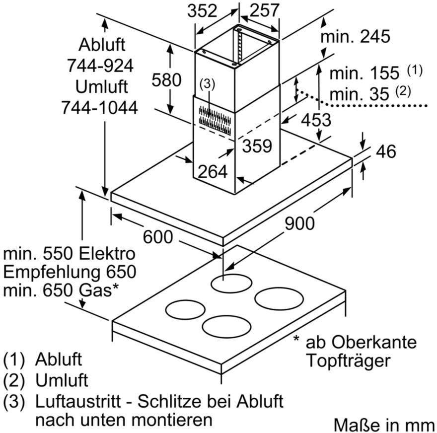 iQ500 »LF97BCP50«, Inselhaube Jahren Serie Garantie mit SIEMENS XXL 3