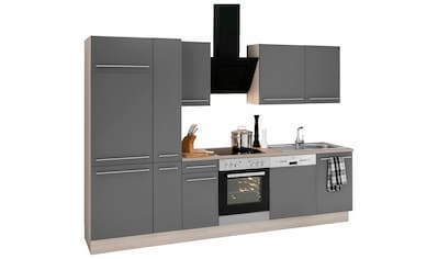 OPTIFIT Küchenzeile »Bern«, ohne E-Geräte, Breite 300 cm, mit höhenverstellbaren... kaufen