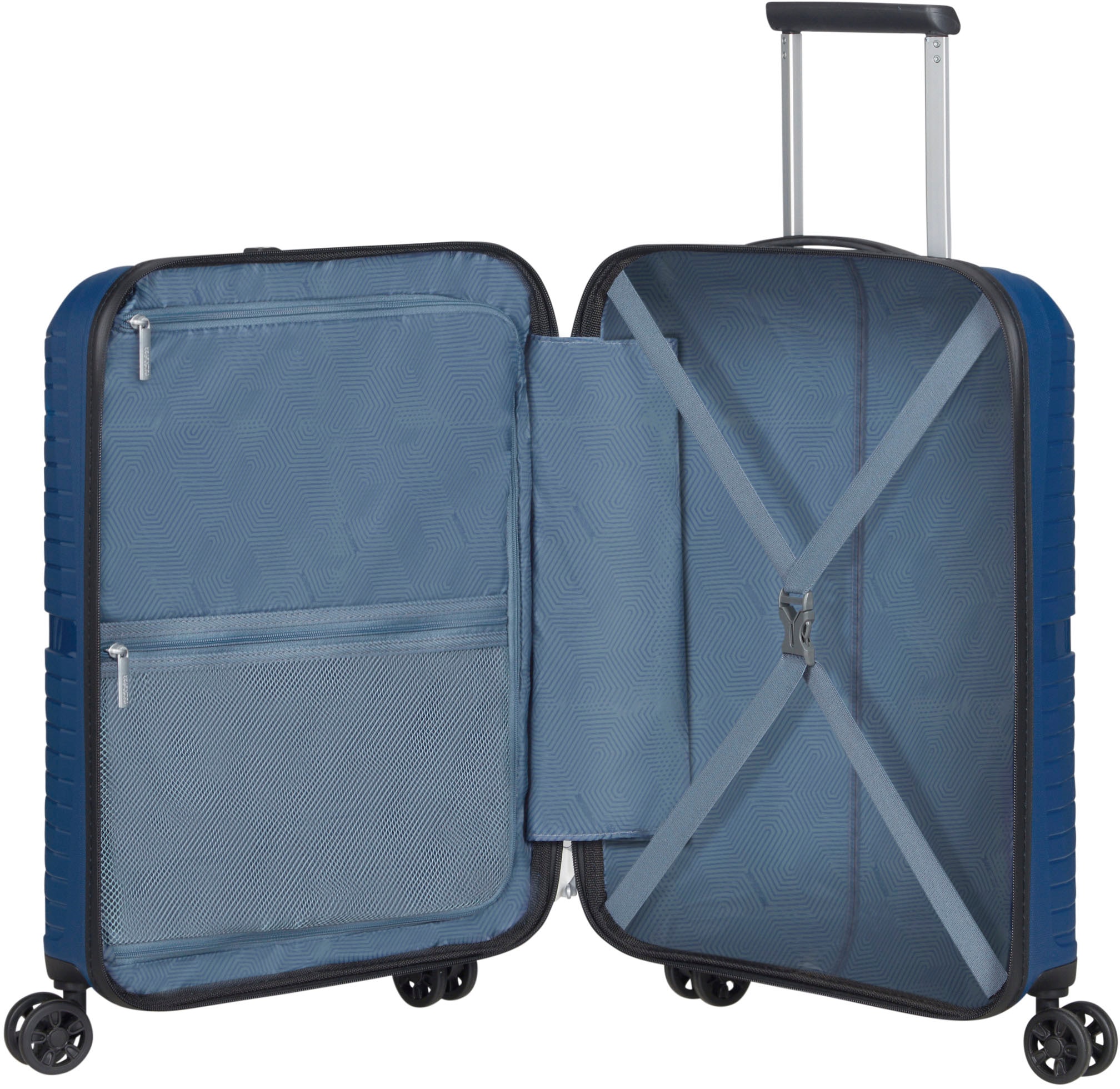 American Tourister® Hartschalen-Trolley »AIRCONIC 55«, 4 Rollen, Handgepäck Reisekoffer Trolley TSA-Zahlenschloss