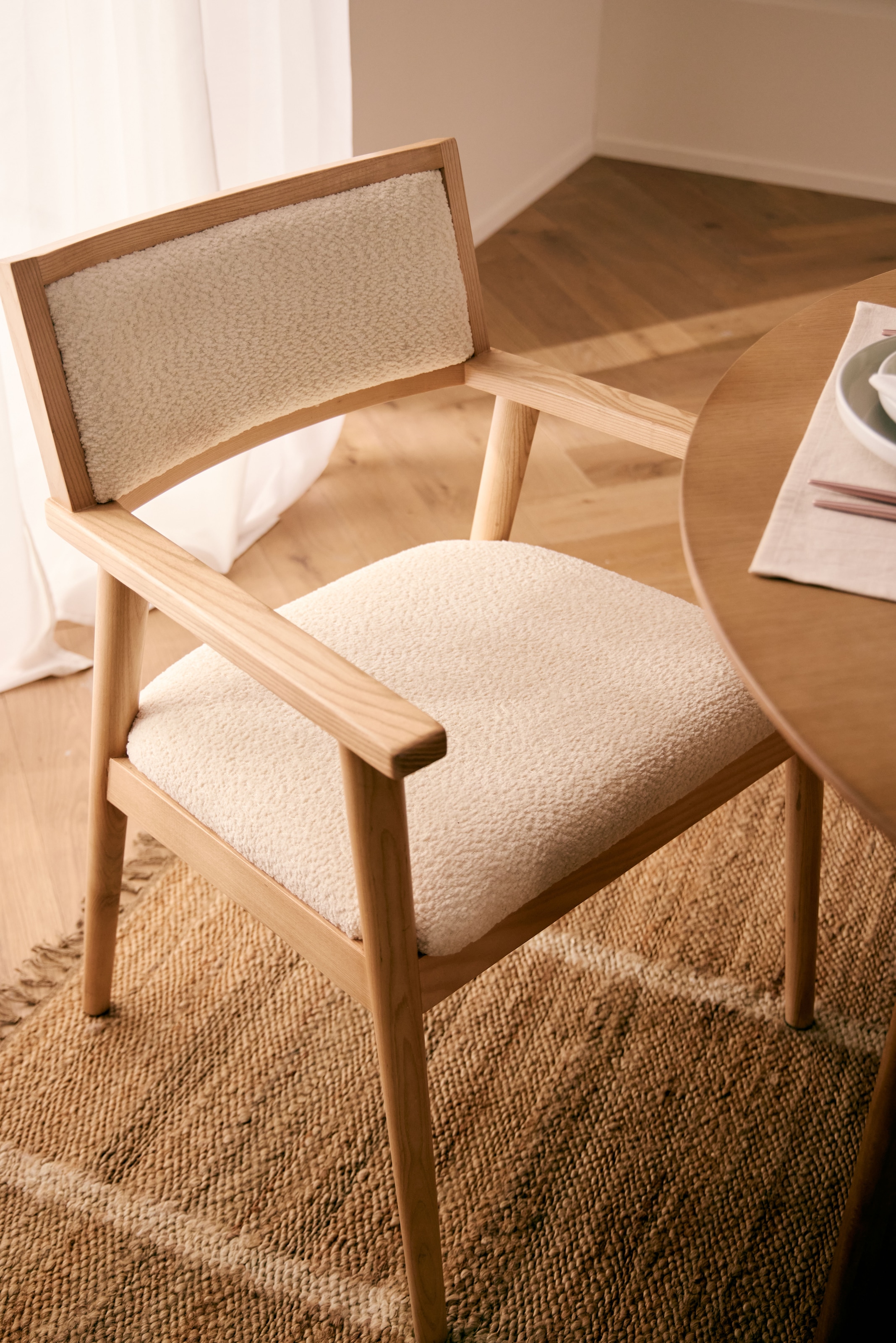 LeGer Home by Lena Gercke Teppich »Lenia, handgewebt, Jute« rechteckig 10 mm Höhe mit Fransen, Teppich, Wohnzimmer, Schlafzimmer, Esszimmer