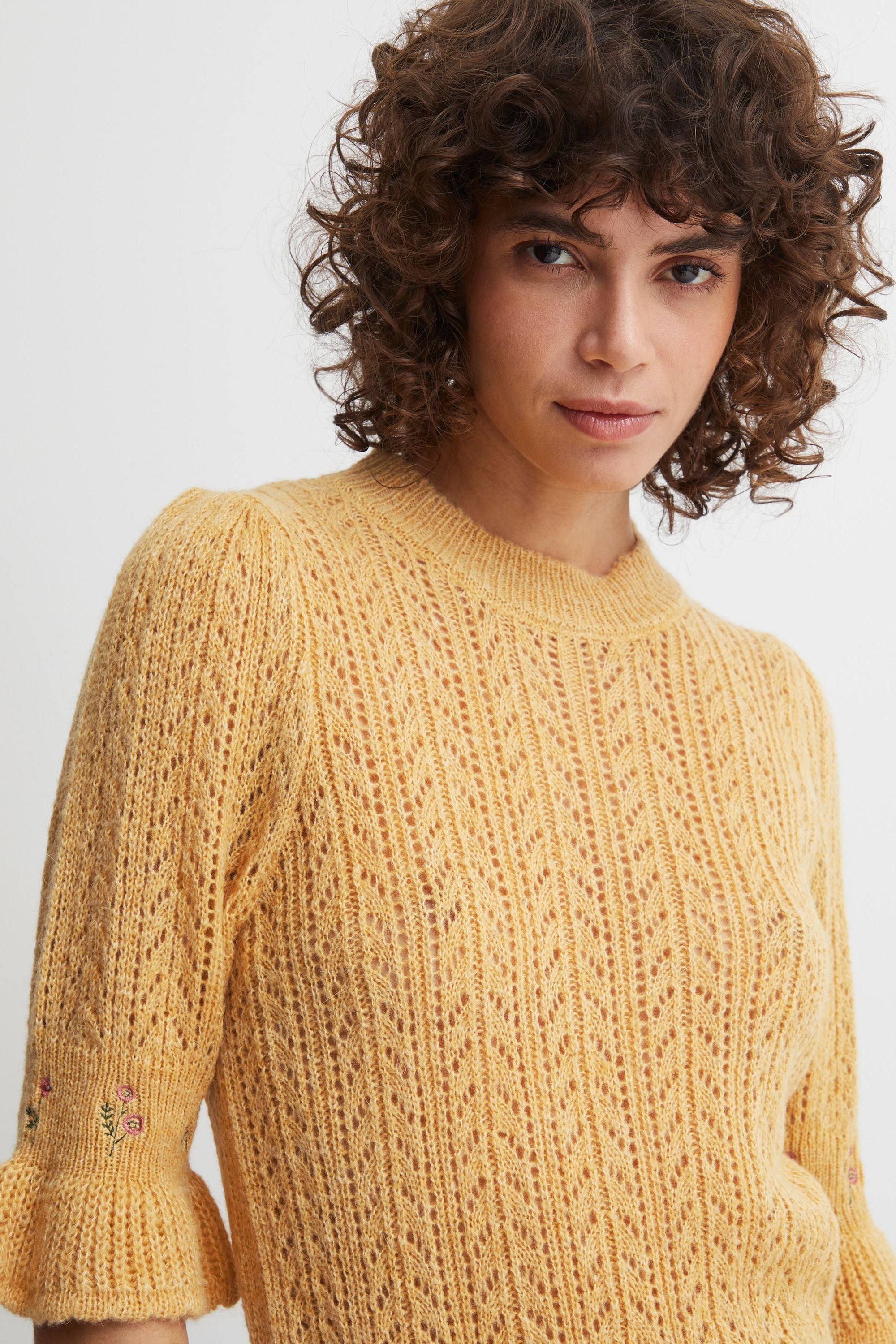 ATELIER RÊVE Strickfleece-Pullover »Strickpullover IRHille«